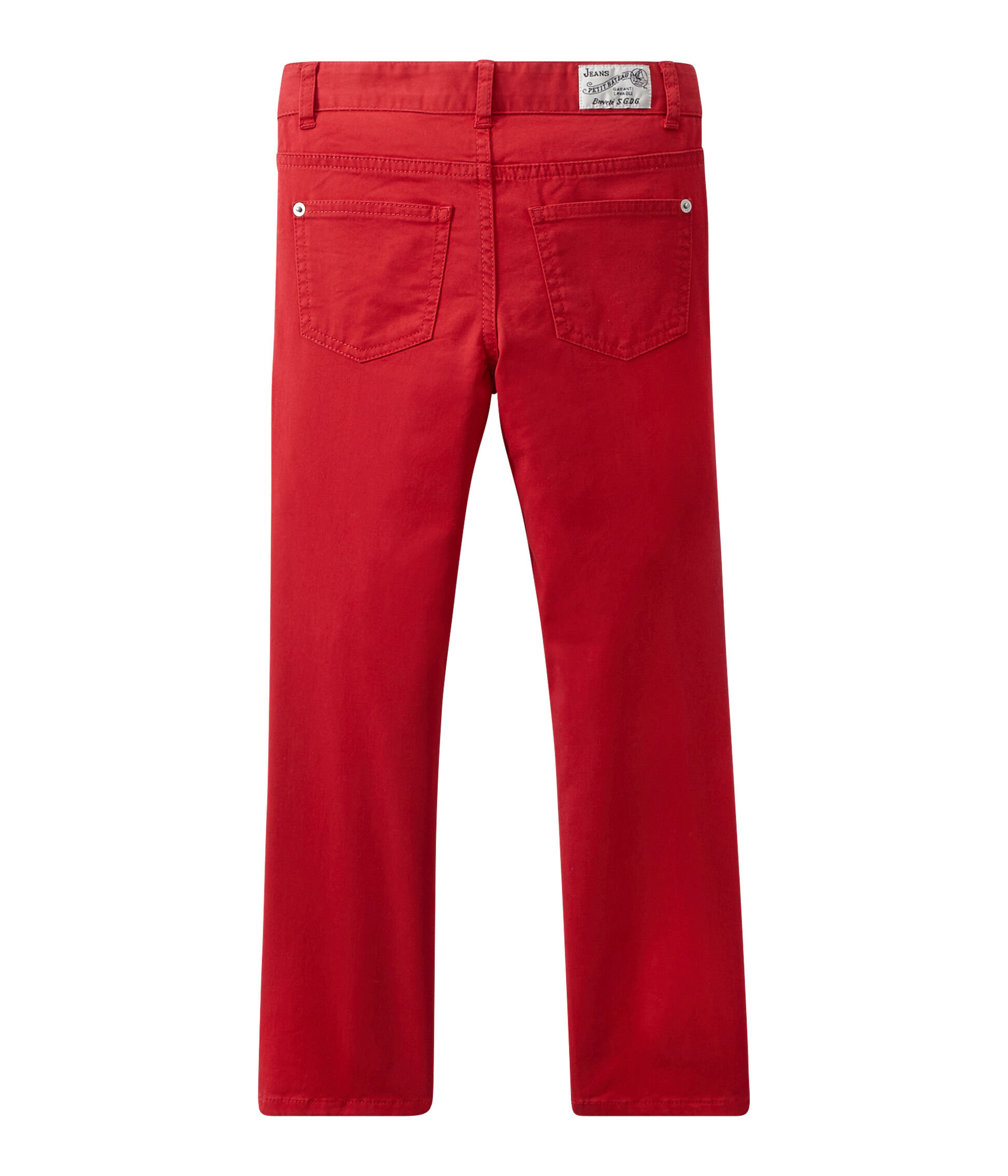 Red jeans for boys sales