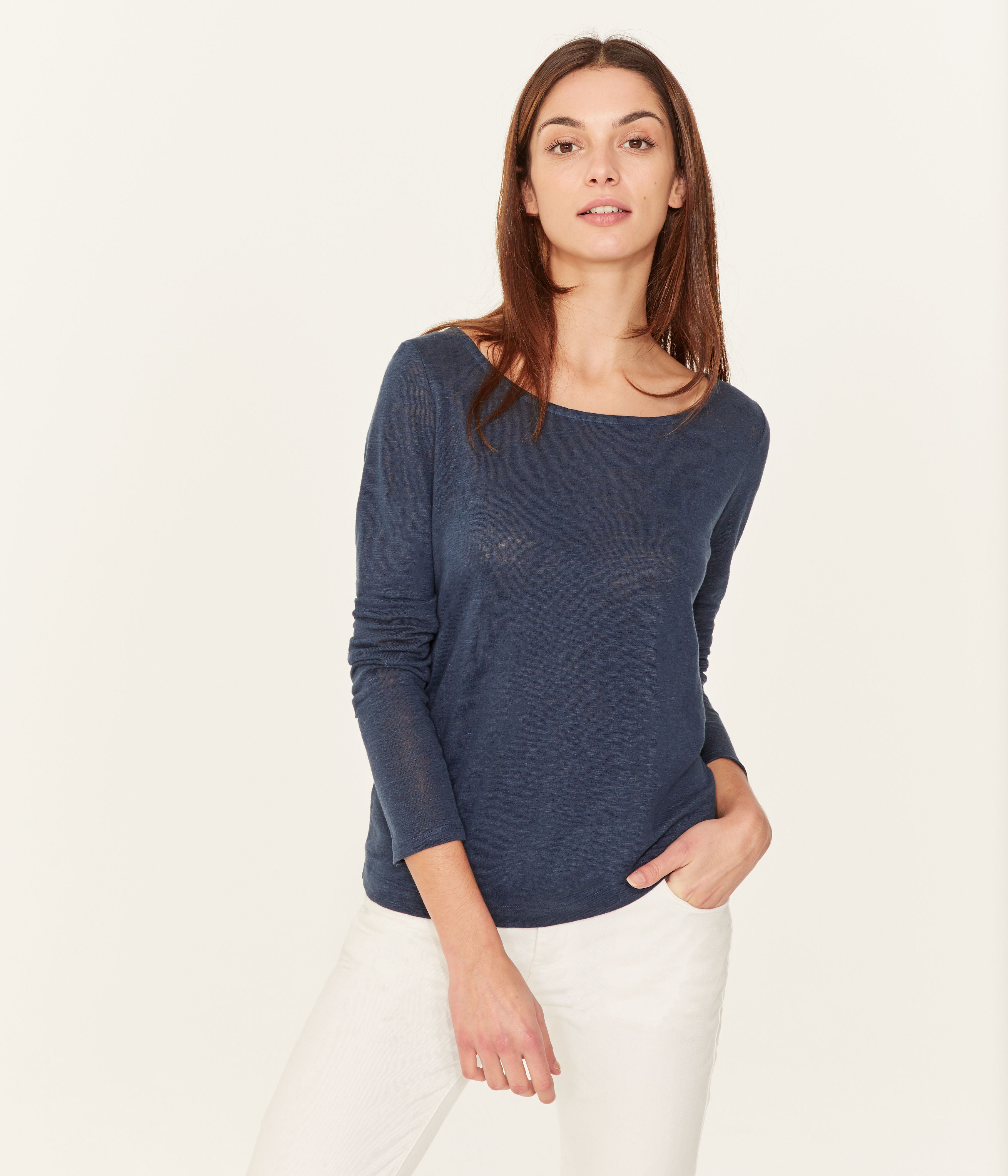 T shirt hotsell manche longue femme