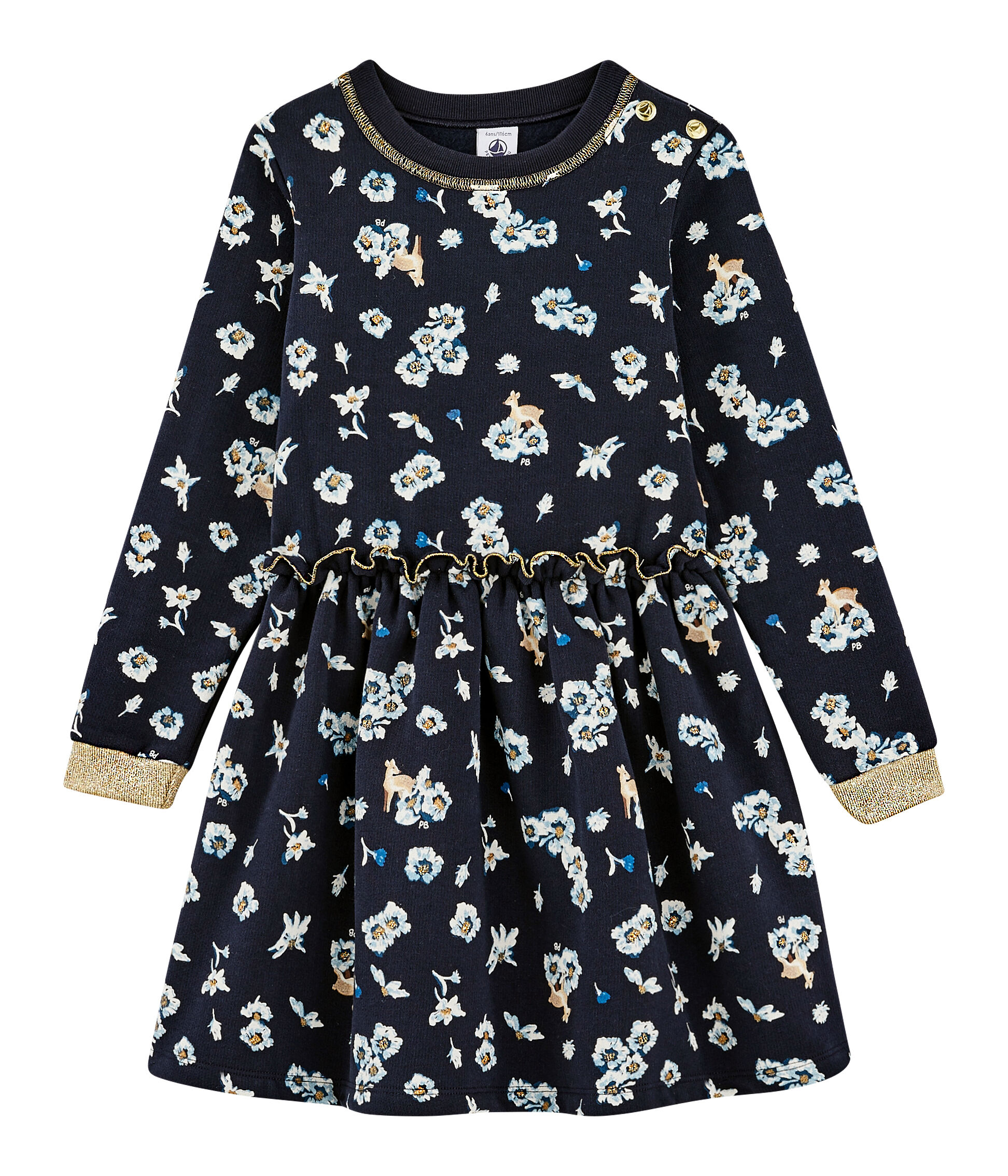 Petit bateau dress girl top