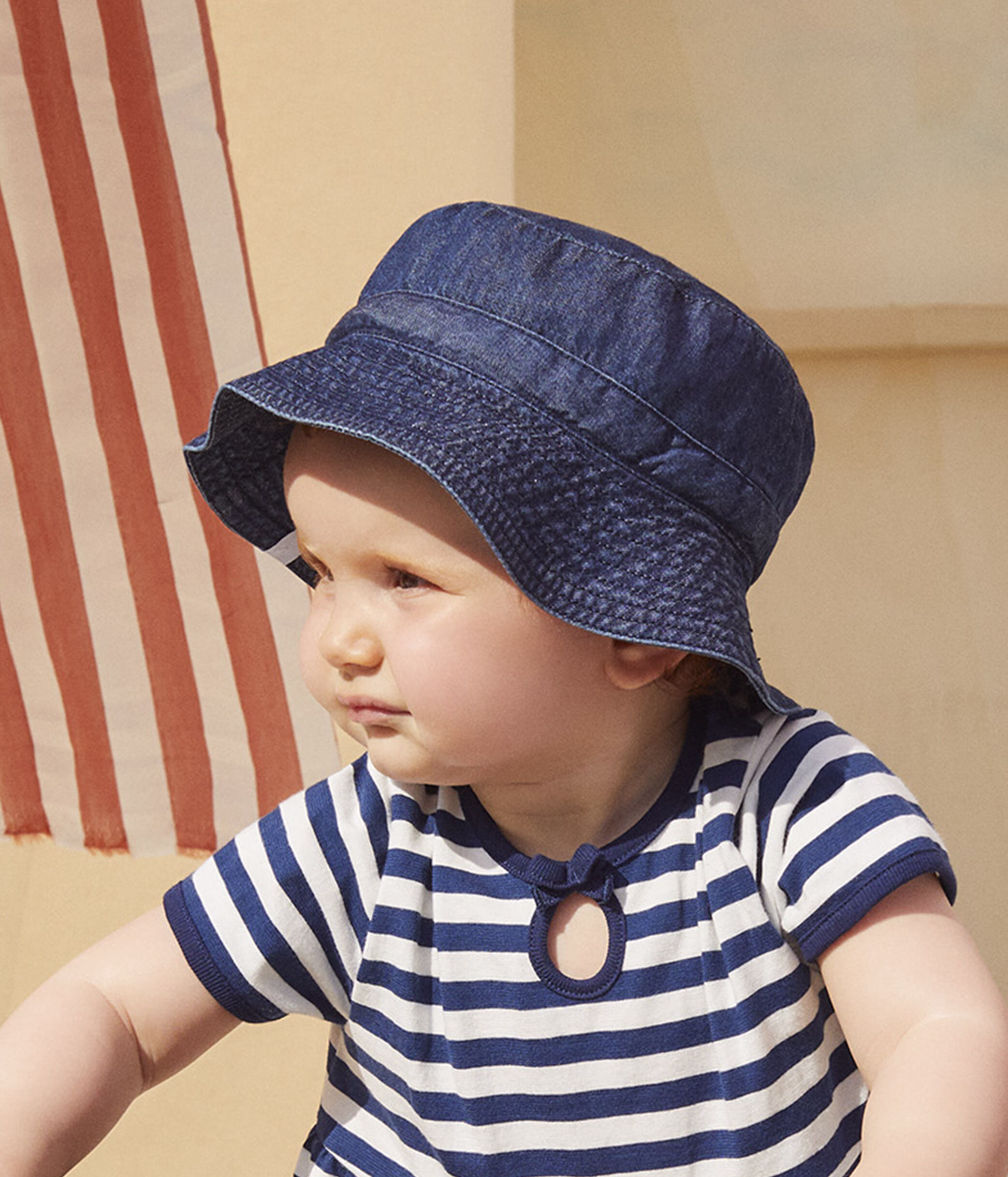 Baby girl denim hat hotsell