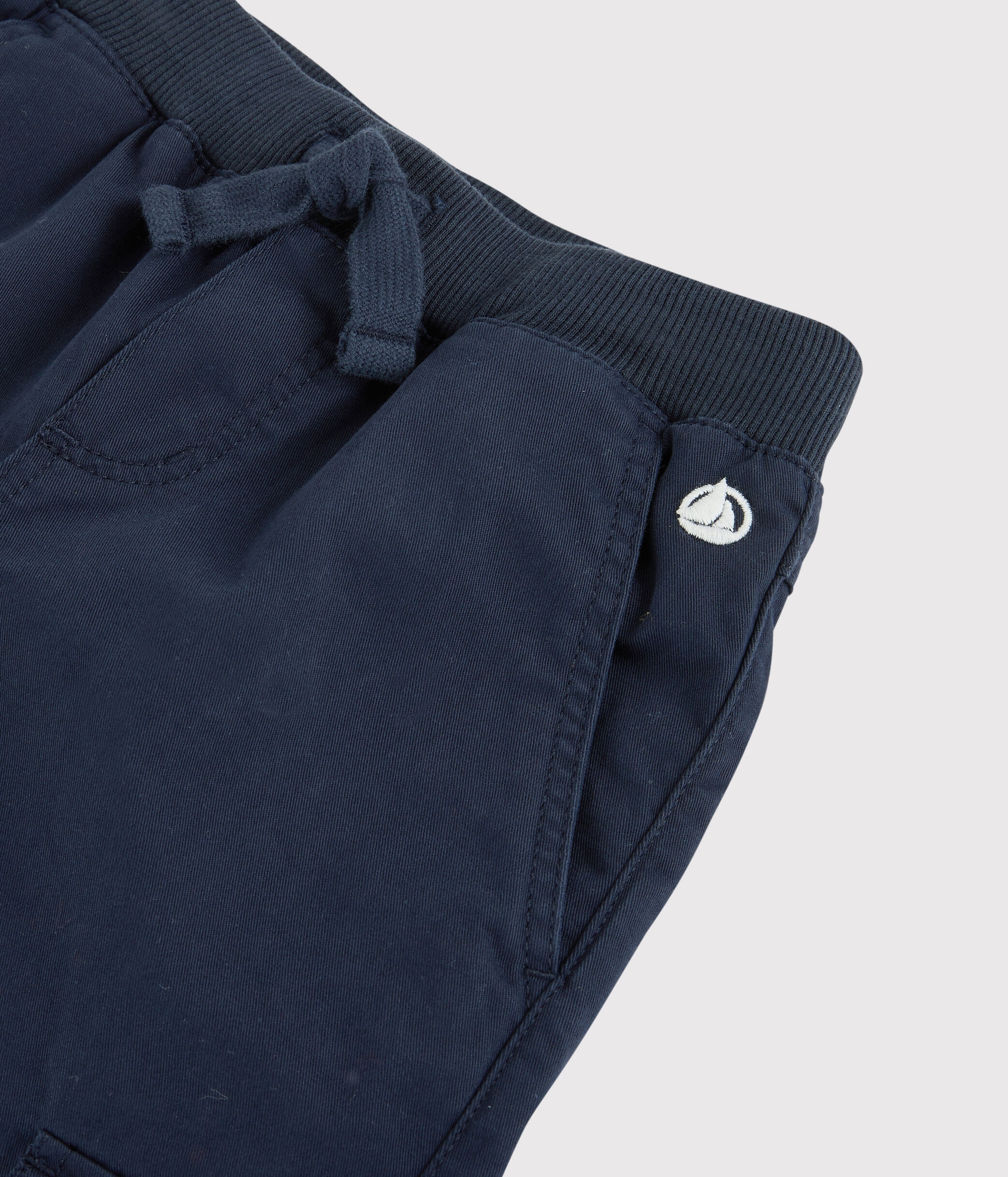 Boys navy cargo trousers sales