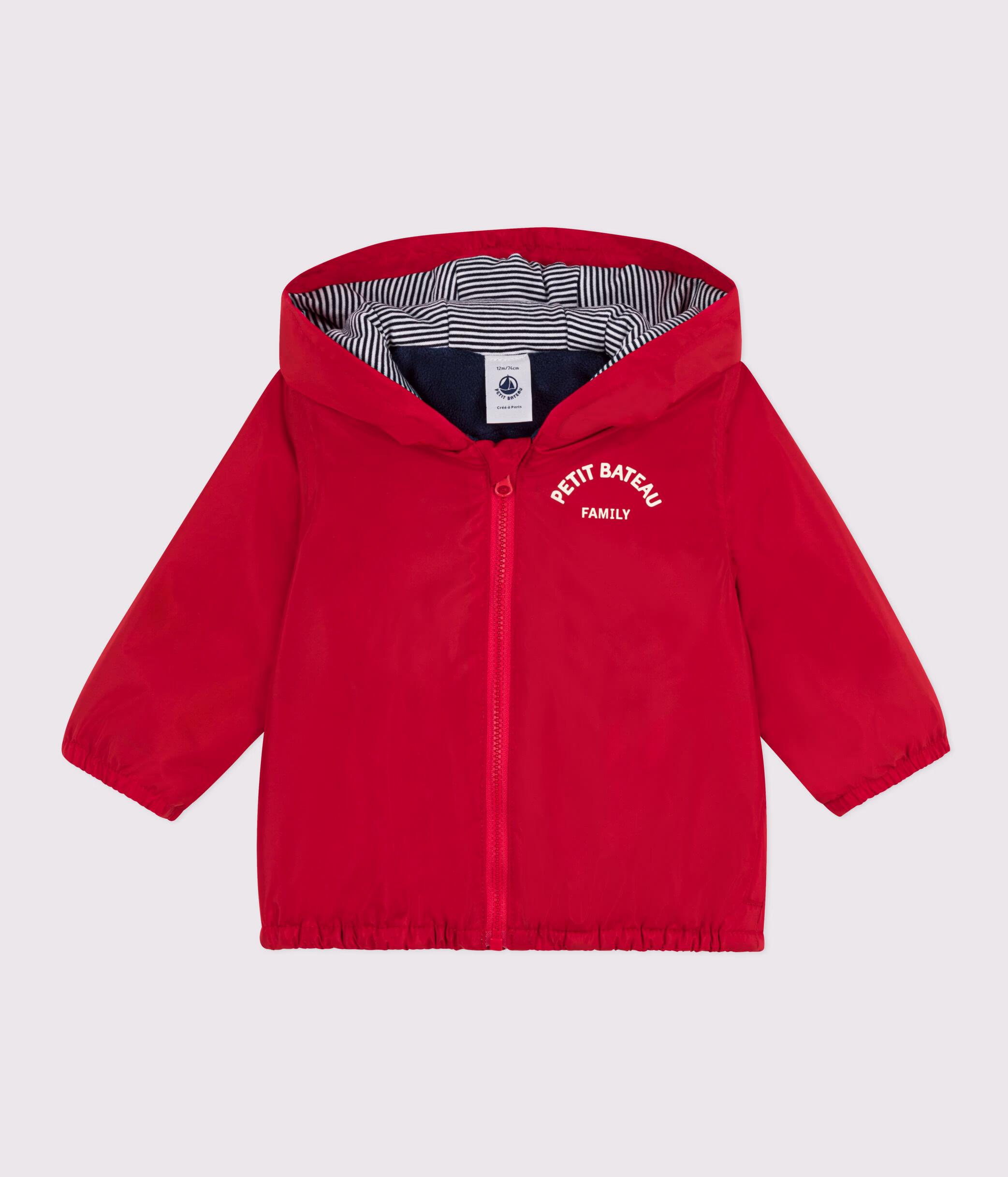 Babies Warm Recycled Polyester Windbreaker A06P401010
