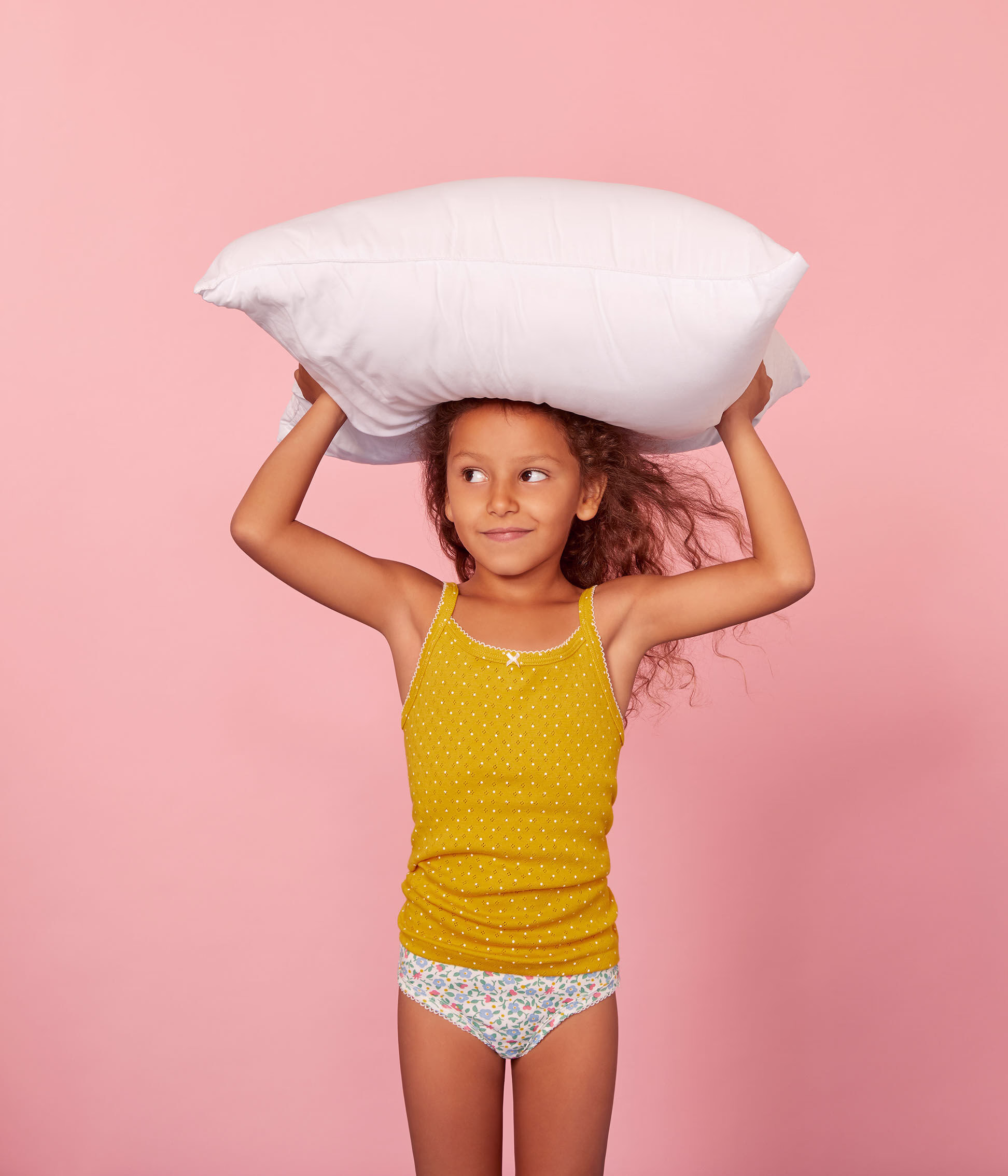 Little girls shop in pants