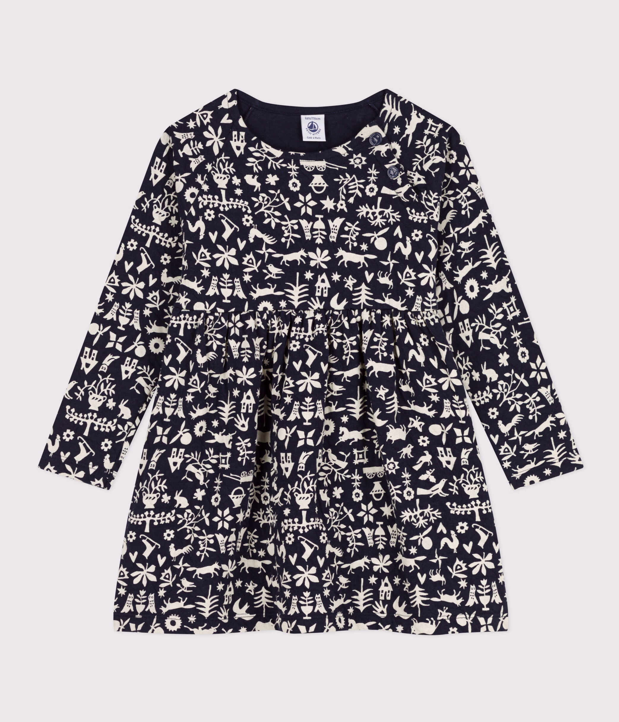 Girls black knit dress on sale