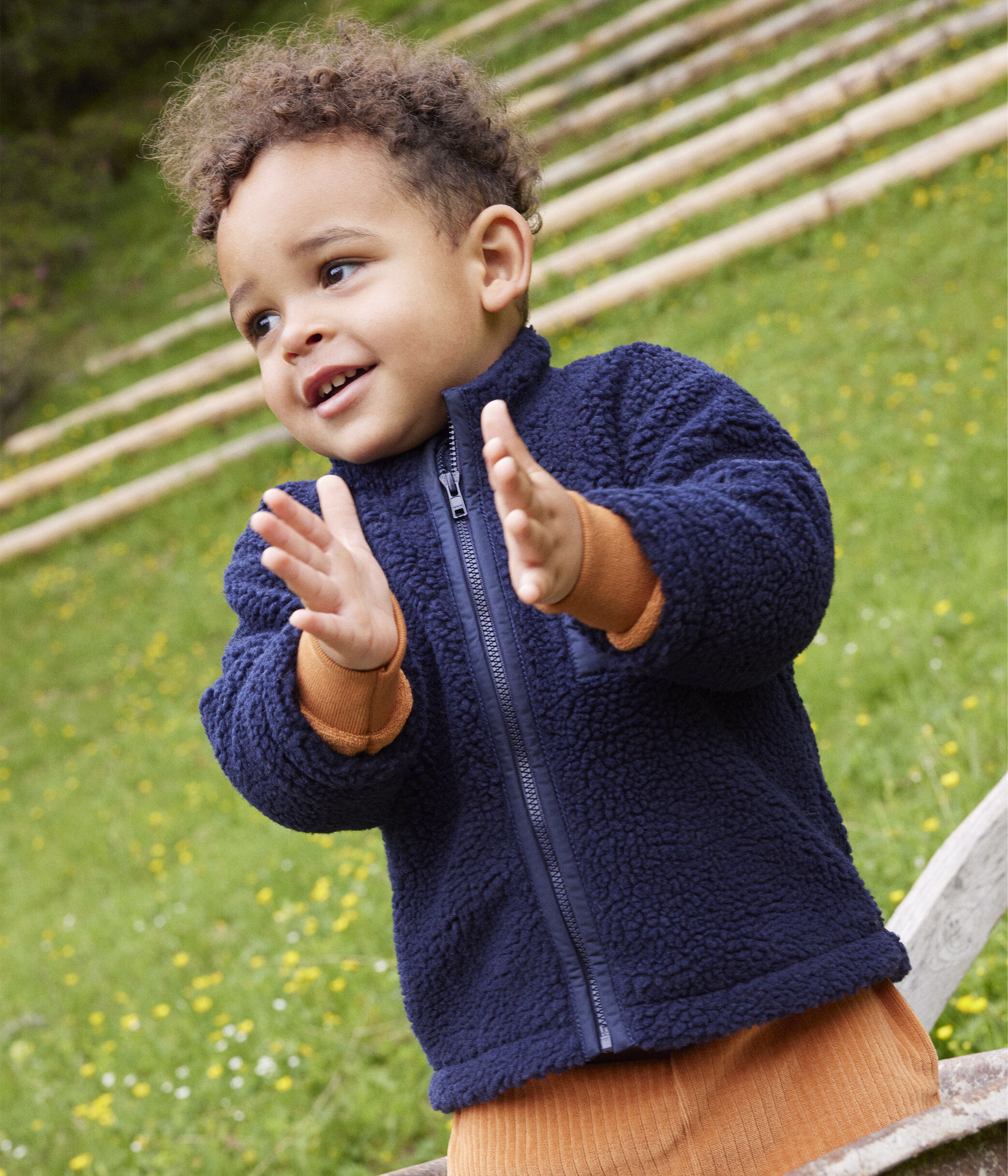 Baby blue sales sherpa jacket