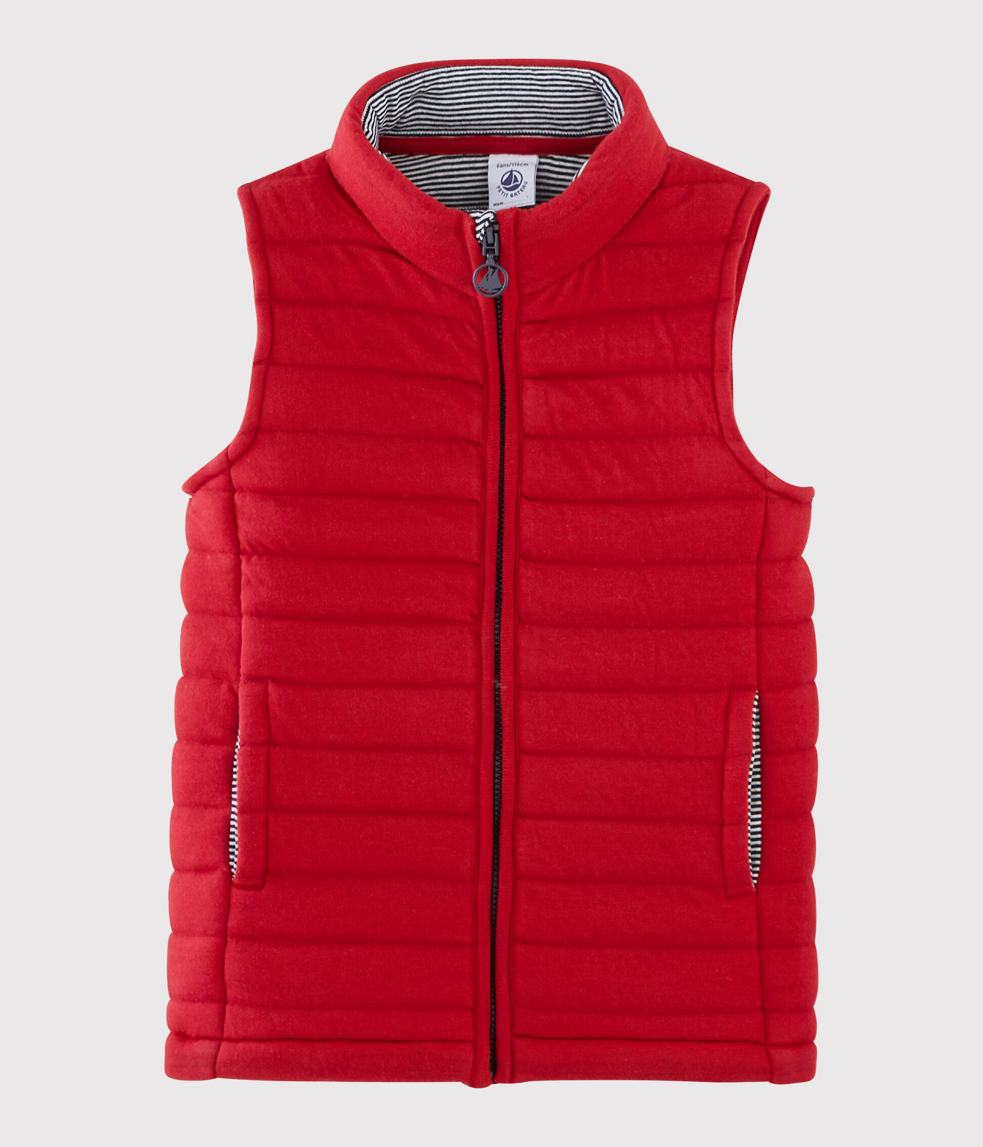Boys Girls Sleeveless Jacket TERKUIT Petit Bateau