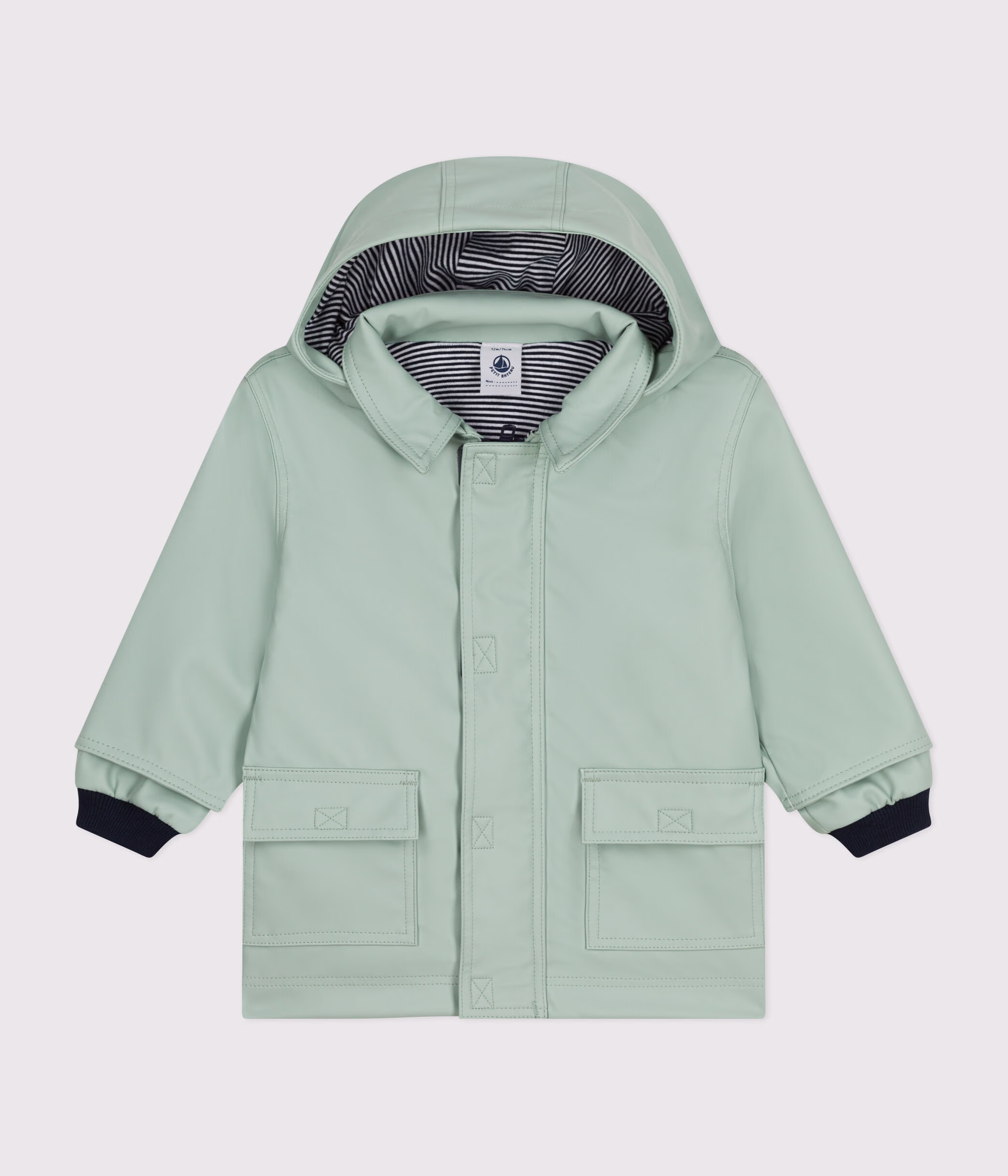 Petit bateau raincoat baby top