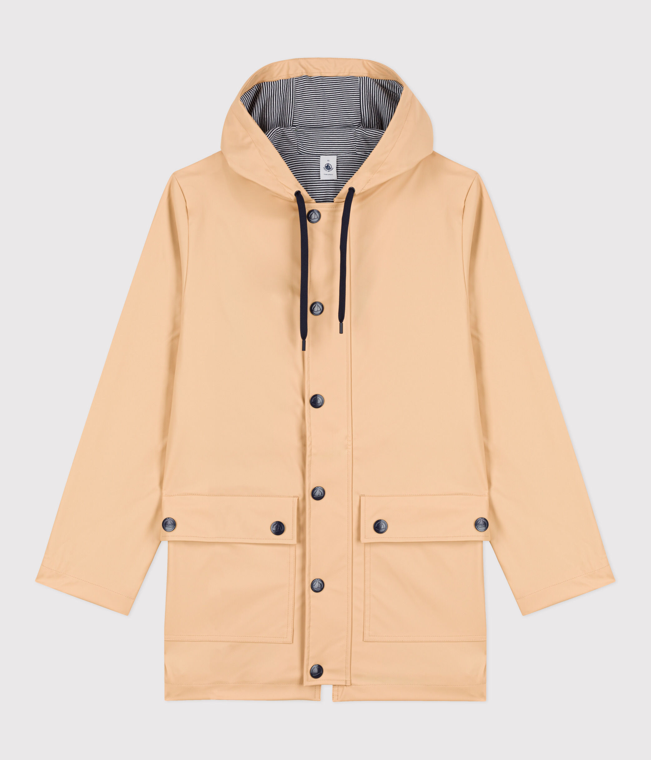 Petit bateau yellow top raincoat womens