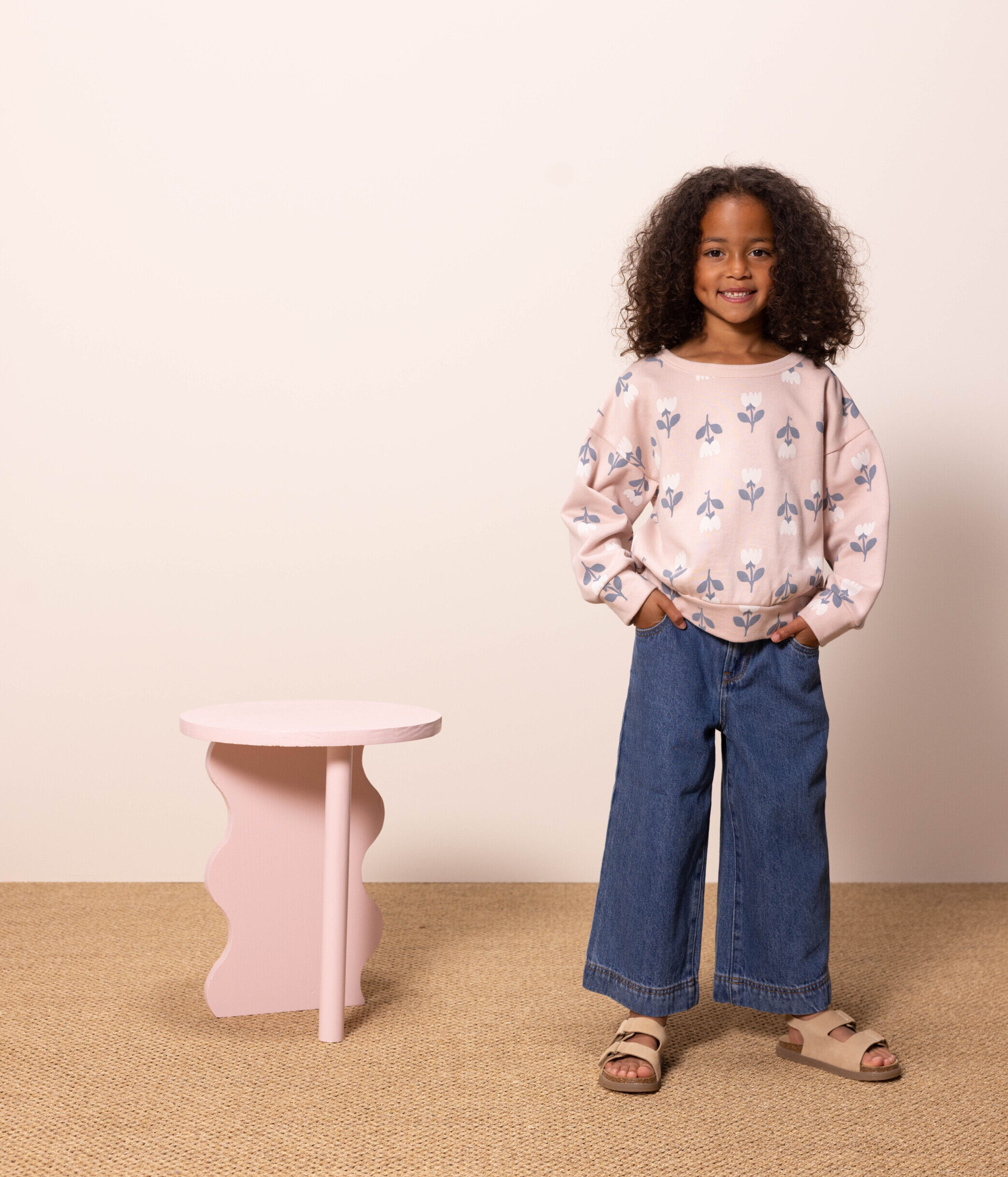 Baby in sales jeans