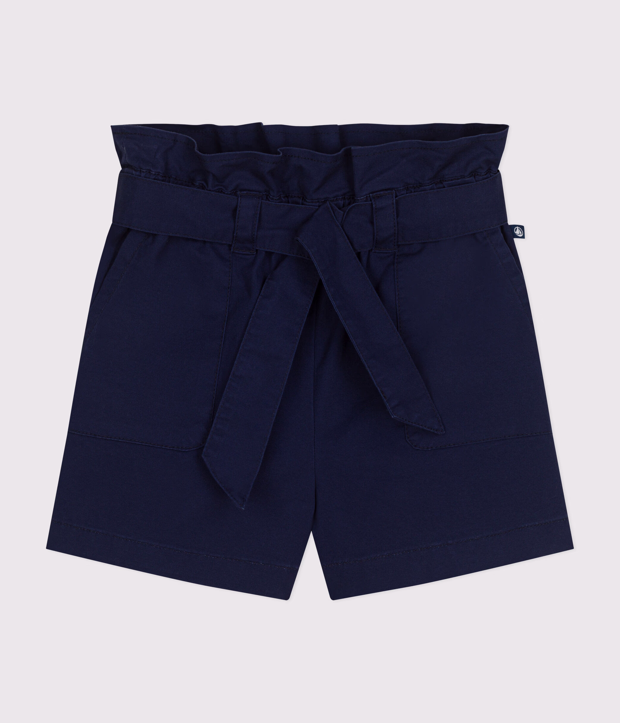 Cotton canvas shorts clearance
