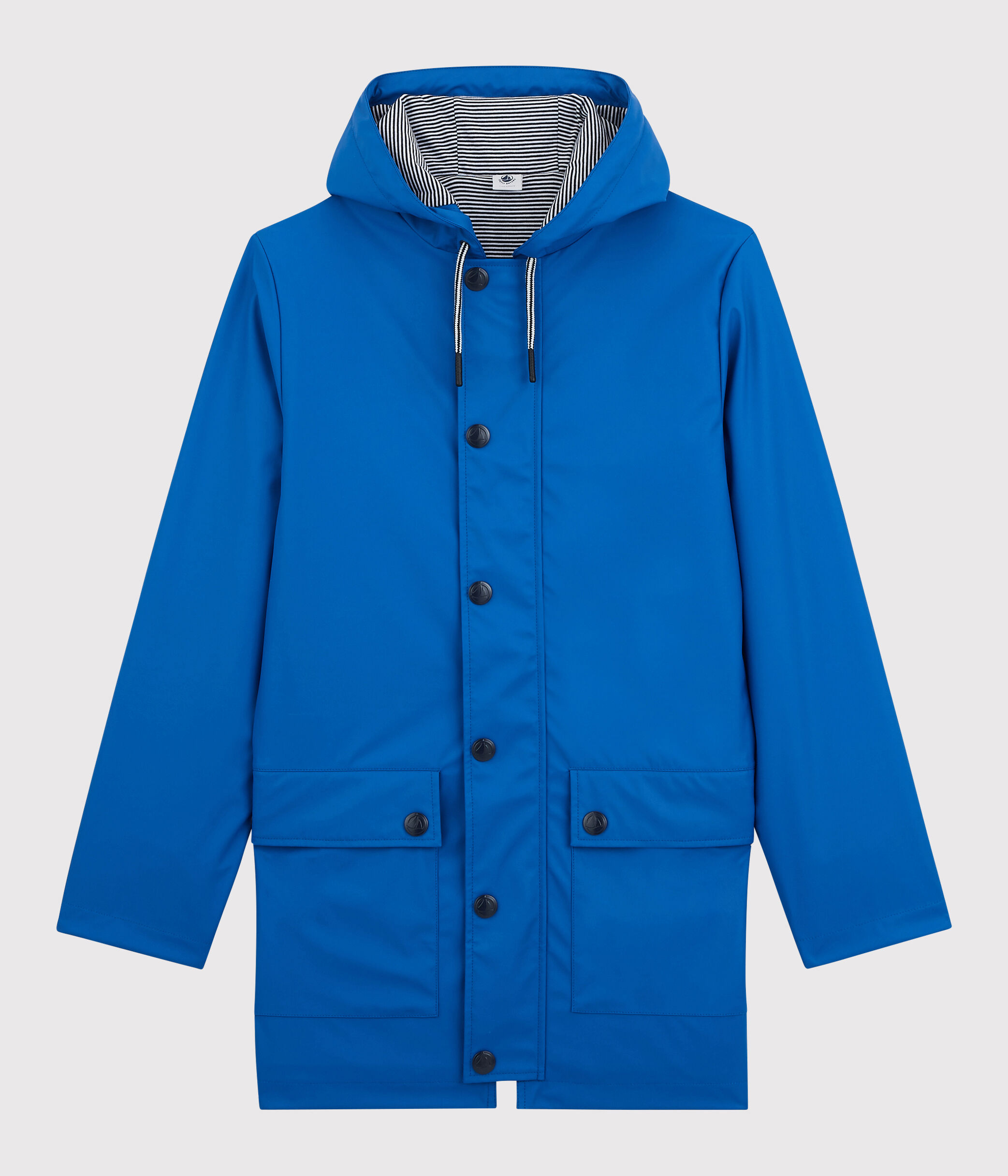 Iconic Recycled Fabric and Organic Cotton Raincoat DELFT Petit