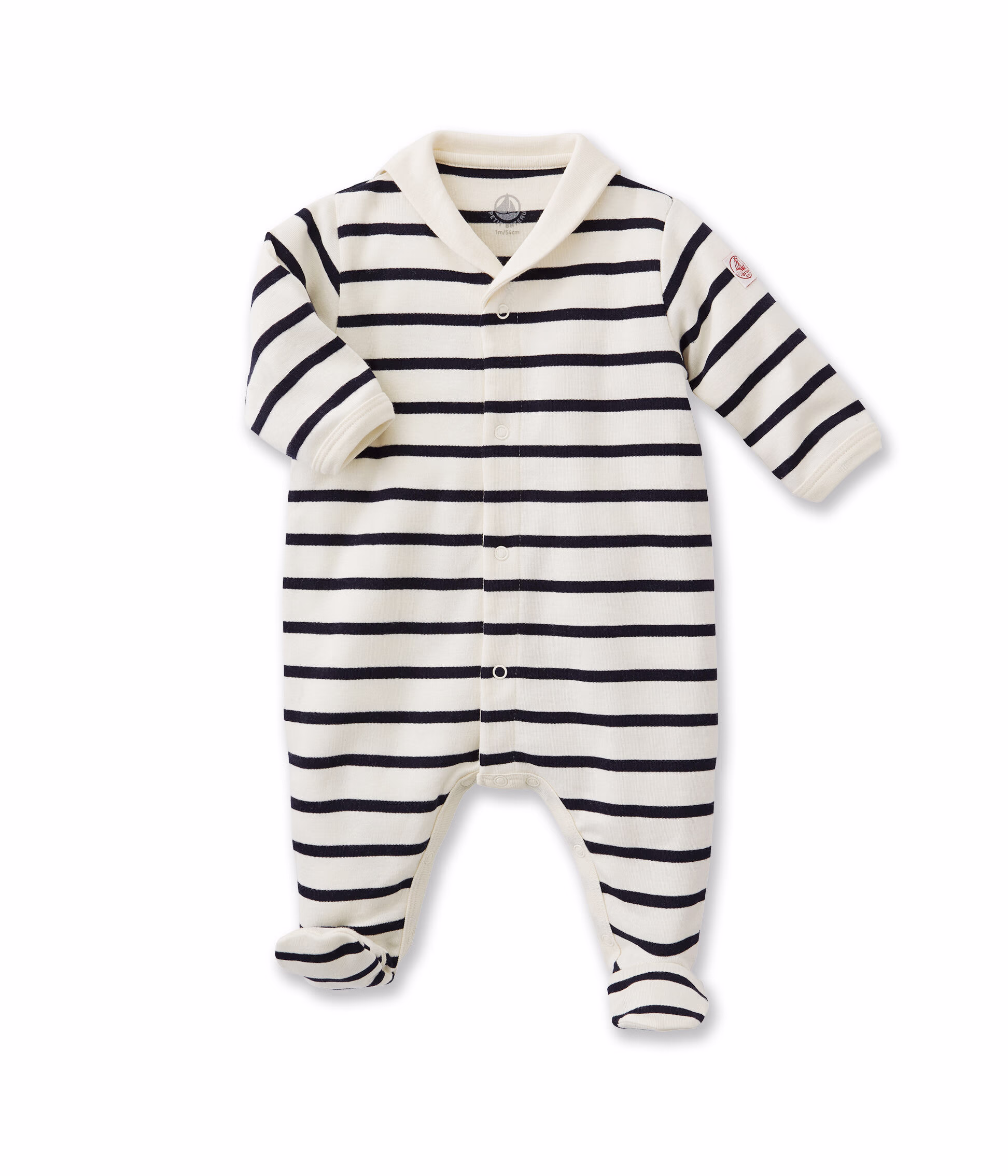 Baby s striped sleepsuit 1234250000