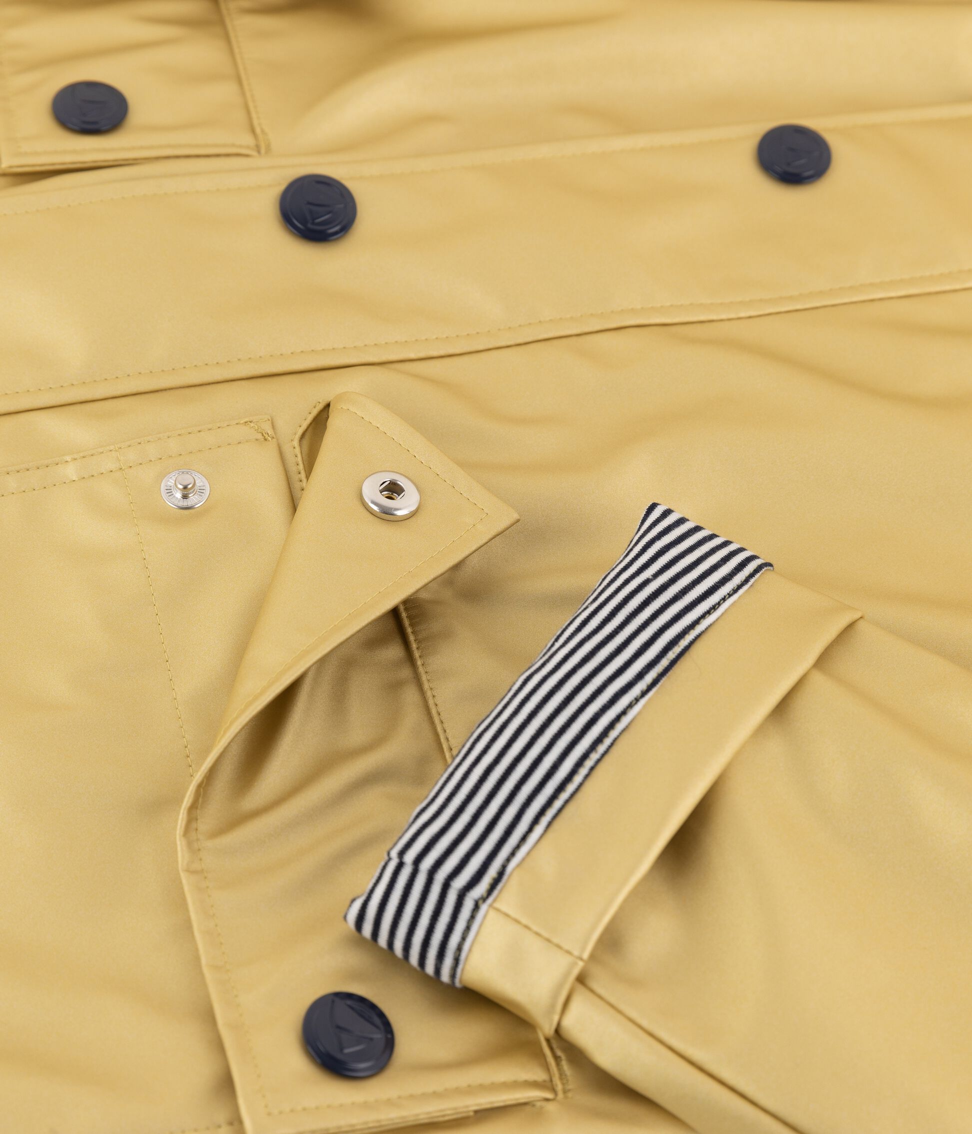 Petit bateau yellow raincoat sale womens