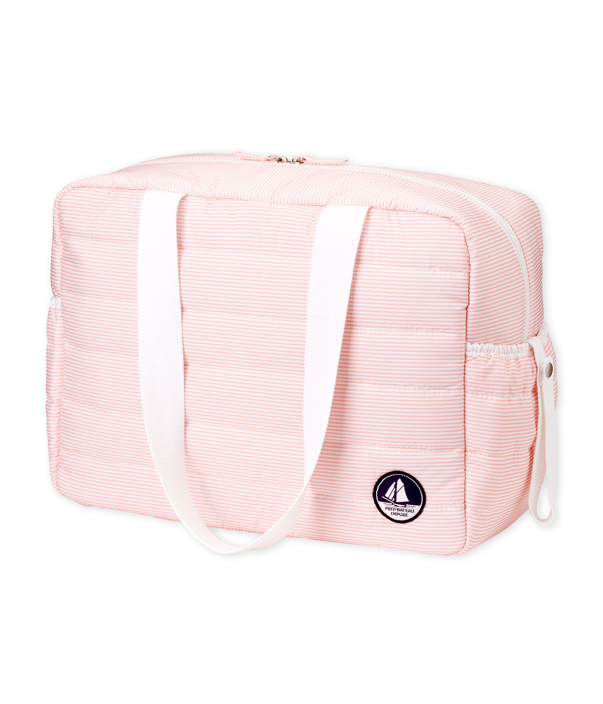 Breton stripe oversized changing bag store