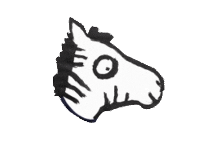A zebra