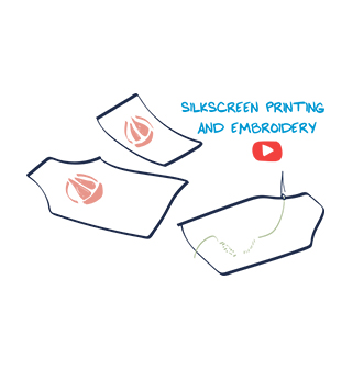 Video Youtube Silkscreen Printing and Embroidery