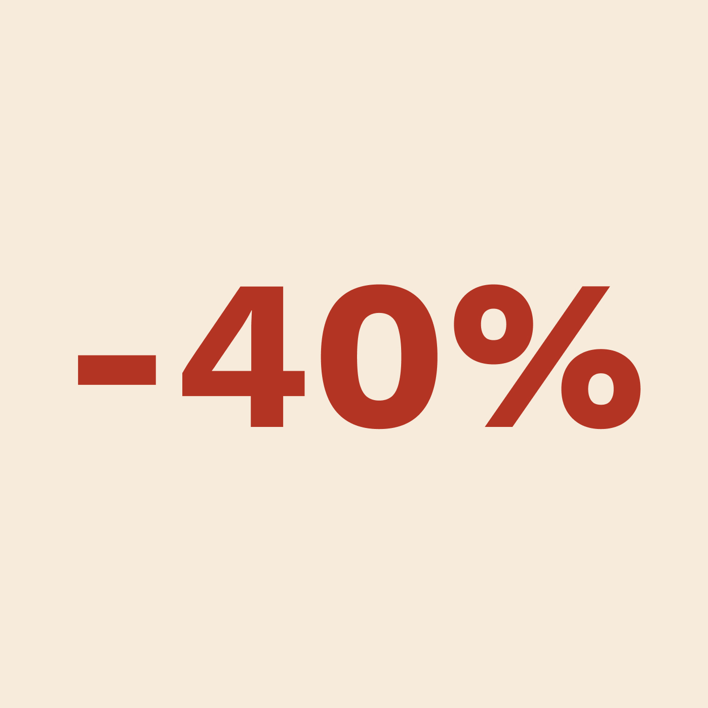 Up to 40% off*