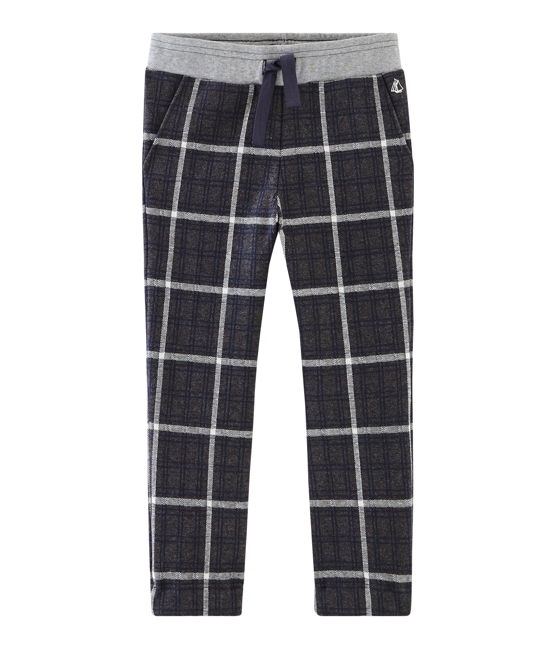 Boys' Checked Knit Trousers