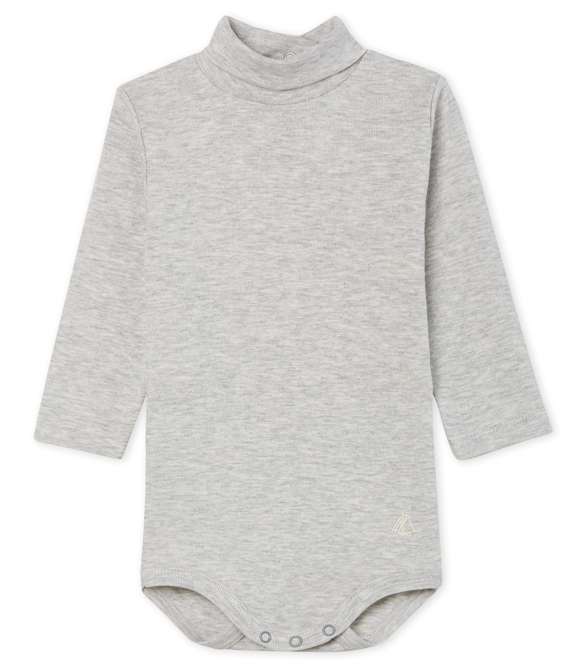 Unisex Babies' Long-Sleeved Roll-Neck Bodysuit