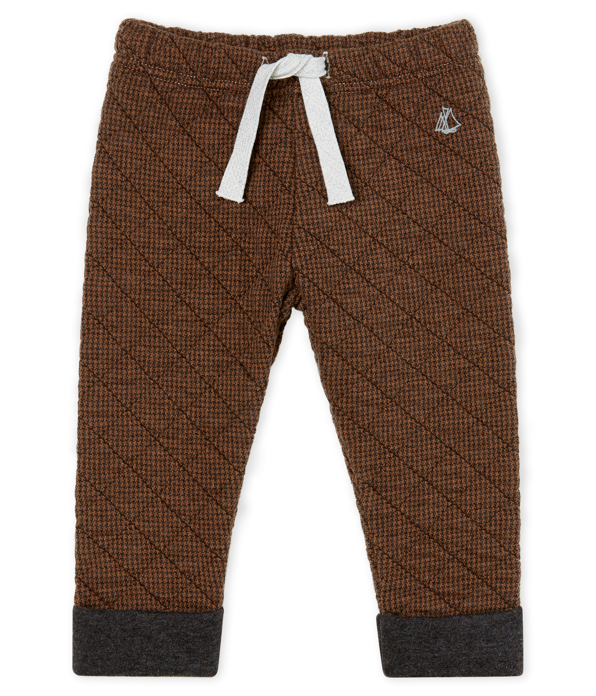 Baby Boys' Houndstooth Tube Knit Trousers