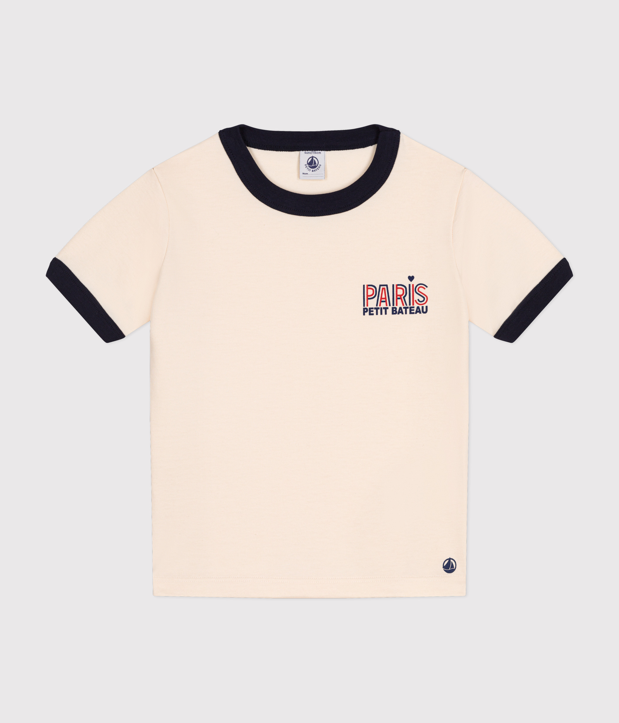 Boys Jersey T shirt AVALANCHE Petit Bateau