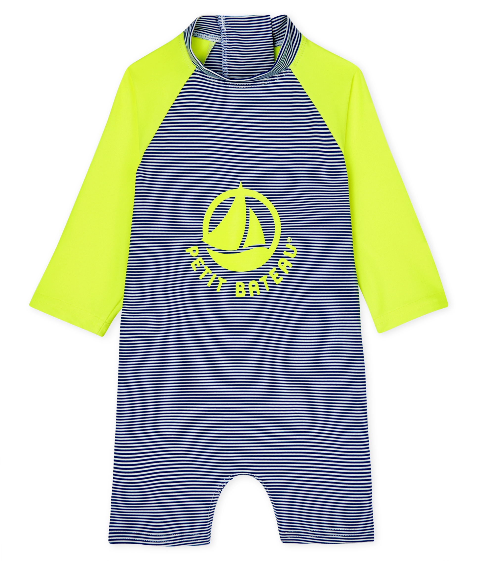 Unisex Eco Friendly Full Body Swimsuit Surf Marshmallow Petit Bateau