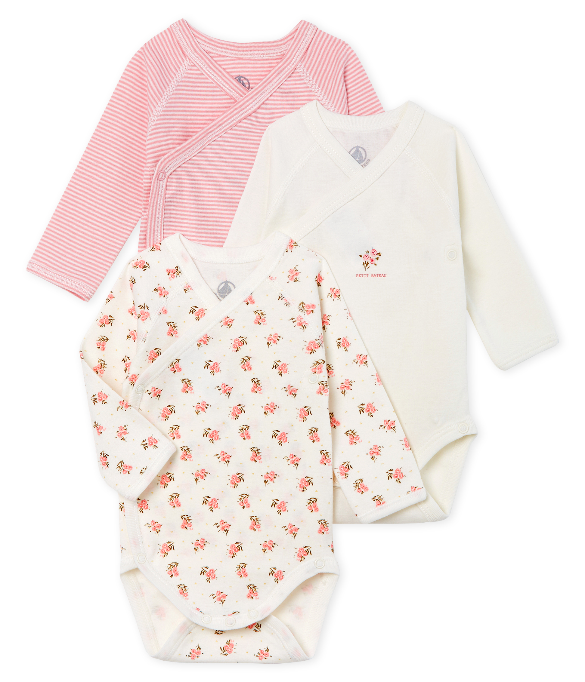 Babies' Long-Sleeved Bodysuit - 3-Piece Set
