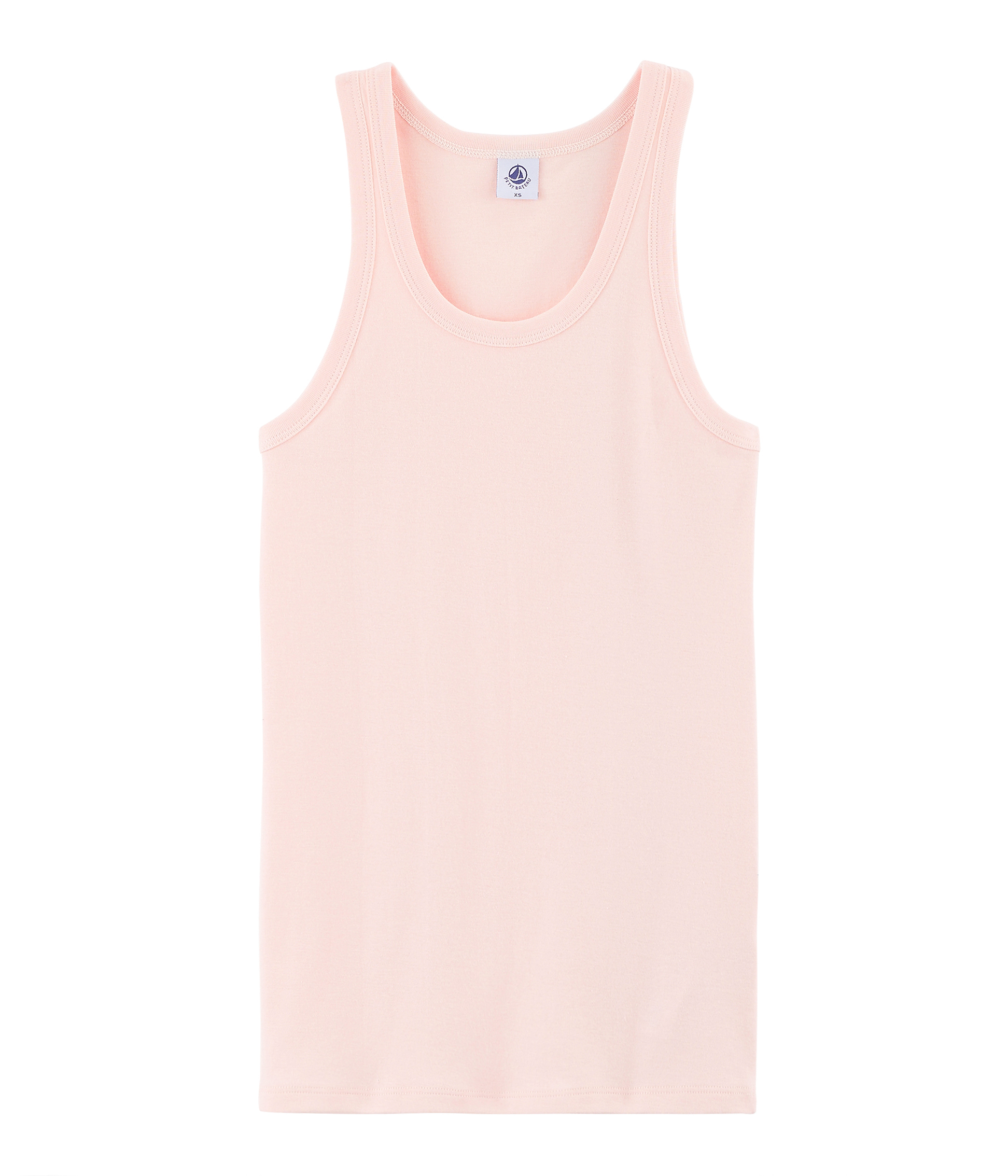 Pink 12 Years Petit Bateau Girls 2-pk Tank Tops