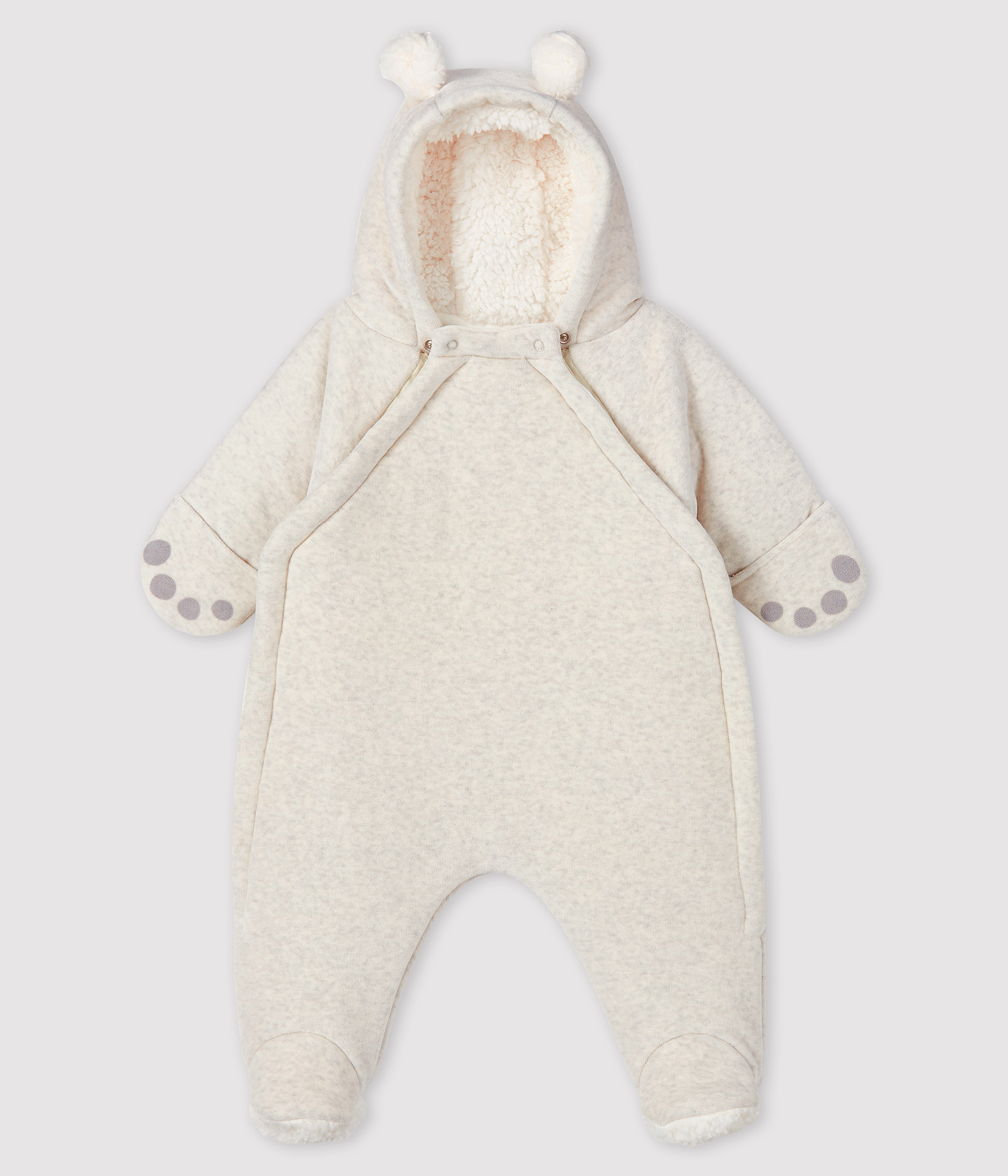 Combipilote Ours Bebe En Velours Montelimar Chine Petit Bateau