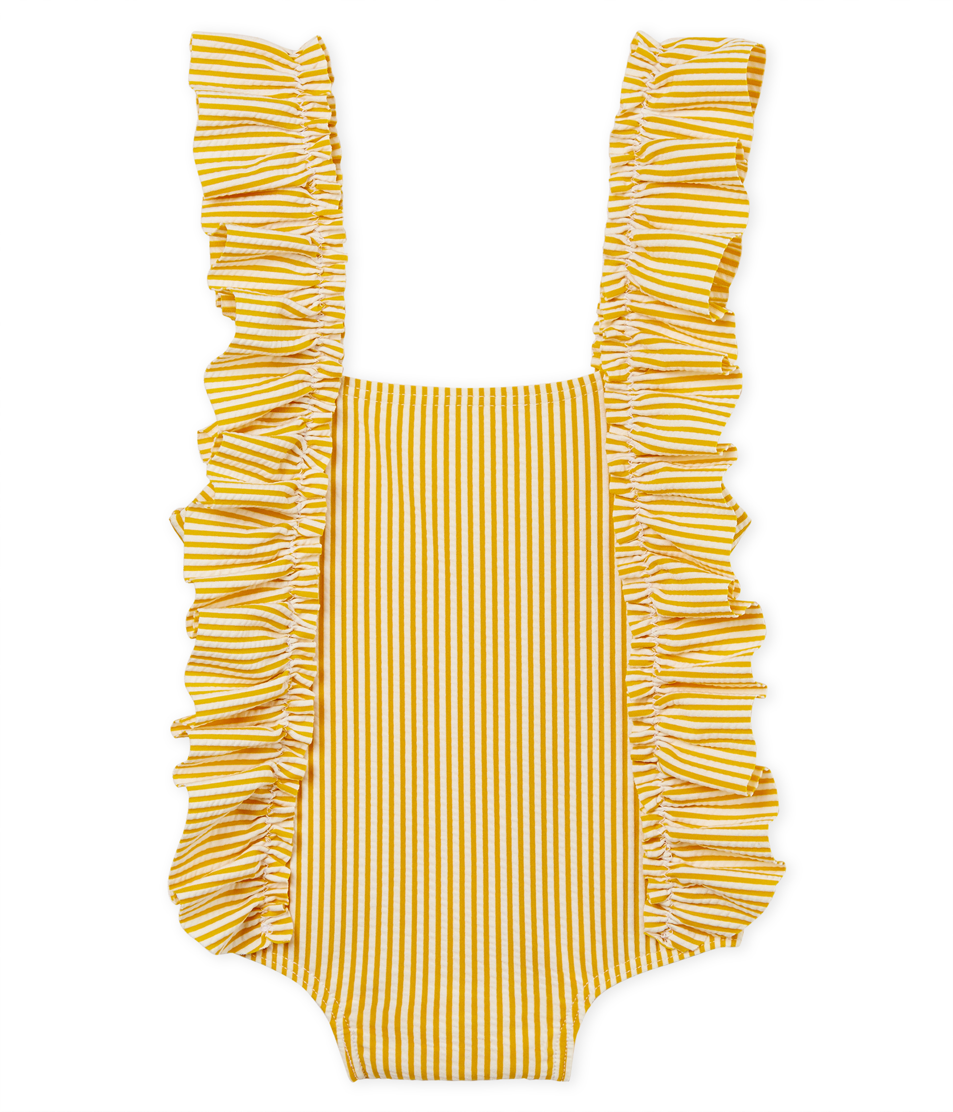 baby yellow swimsuit