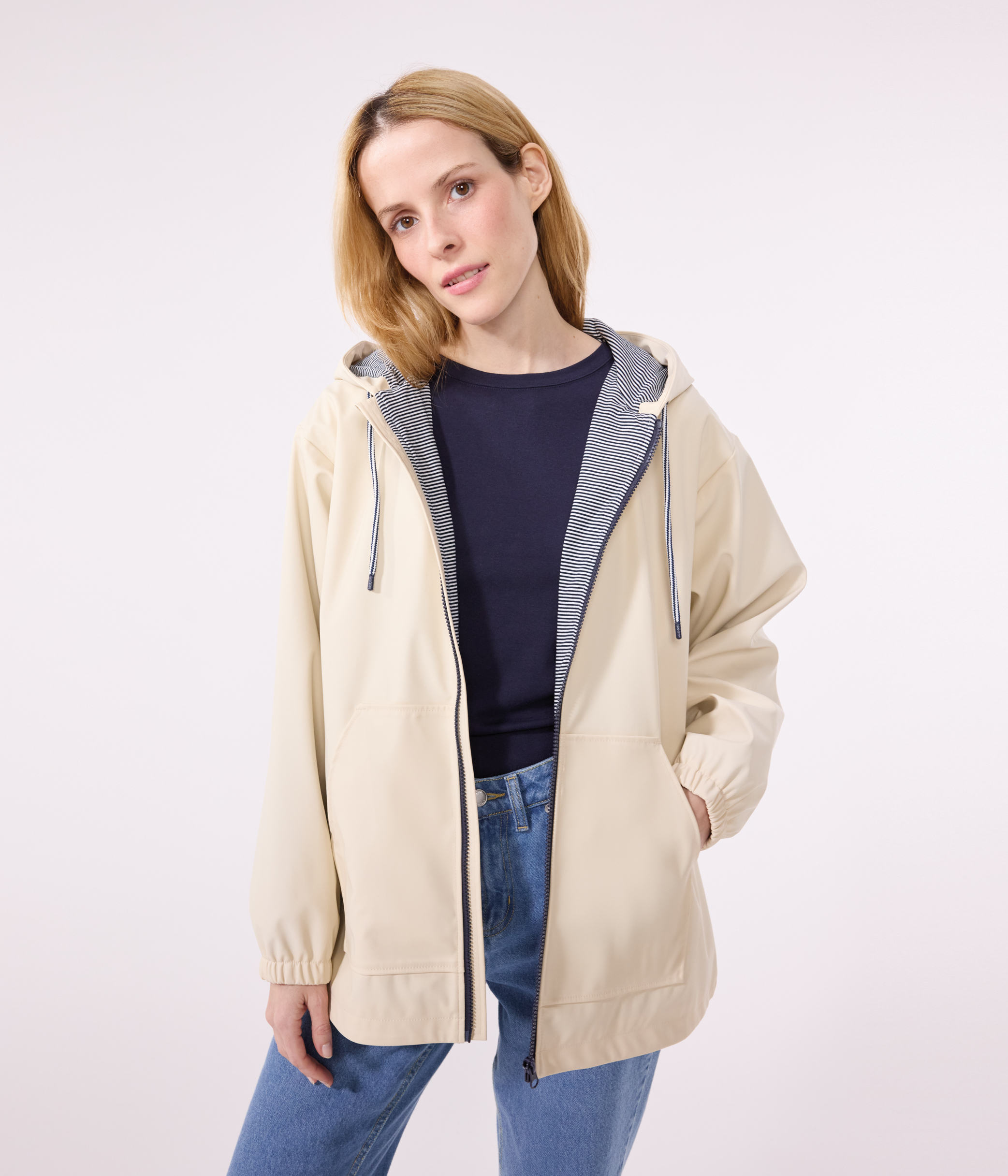 Women s Hooded Raincoat AVALANCHE Petit Bateau