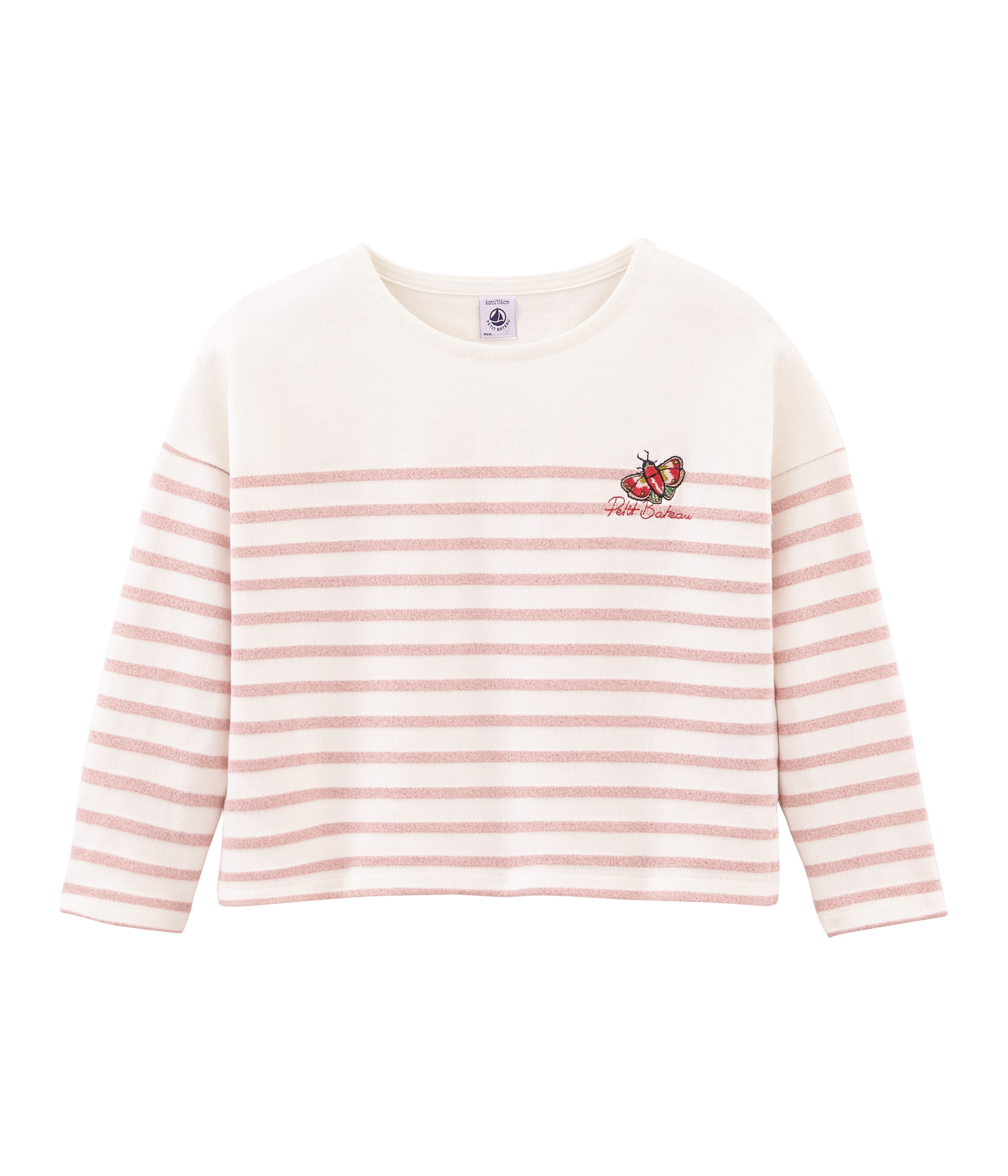Girls' breton Top
