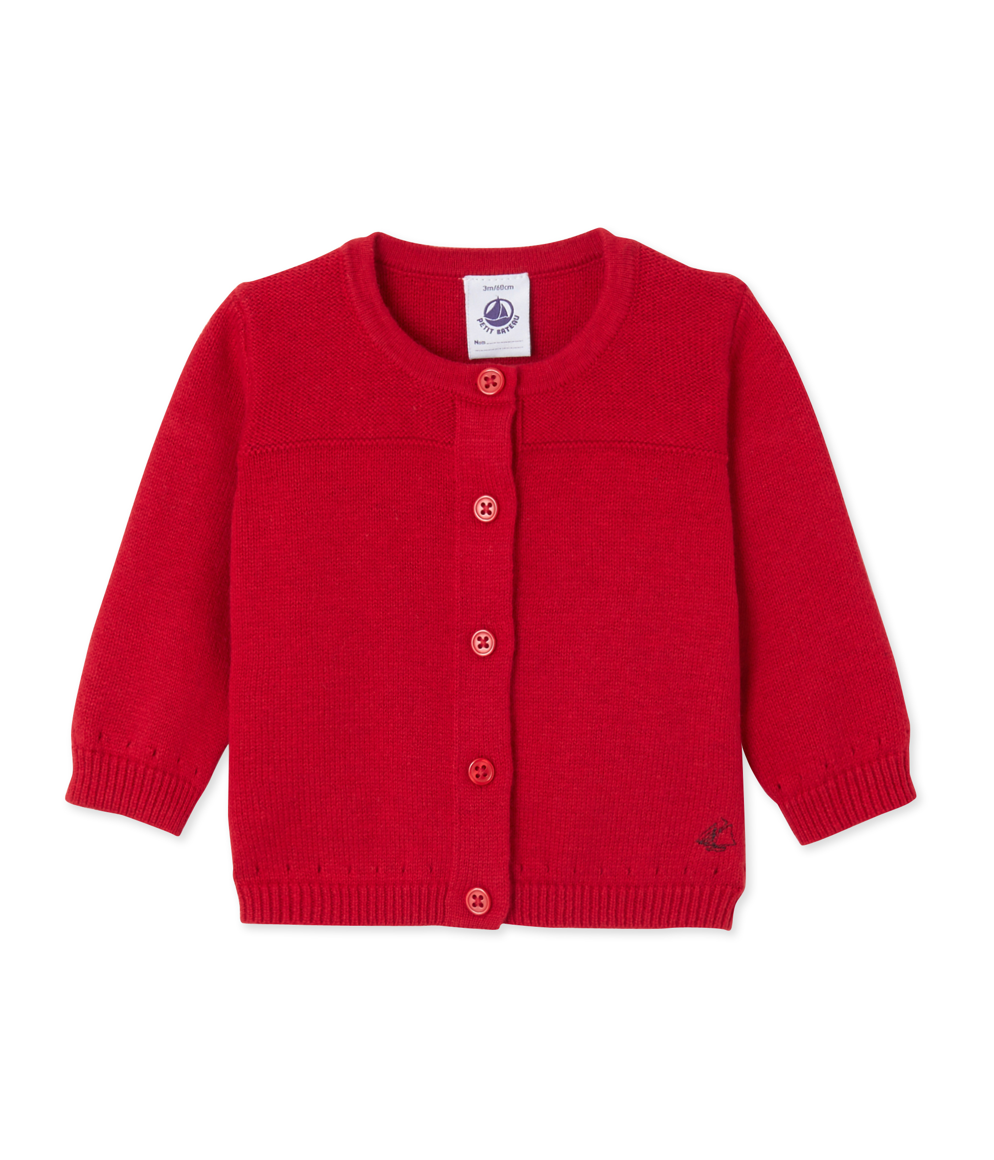 Petit Bateau 5314803 Baby-Girls Cardigan Sweater 
