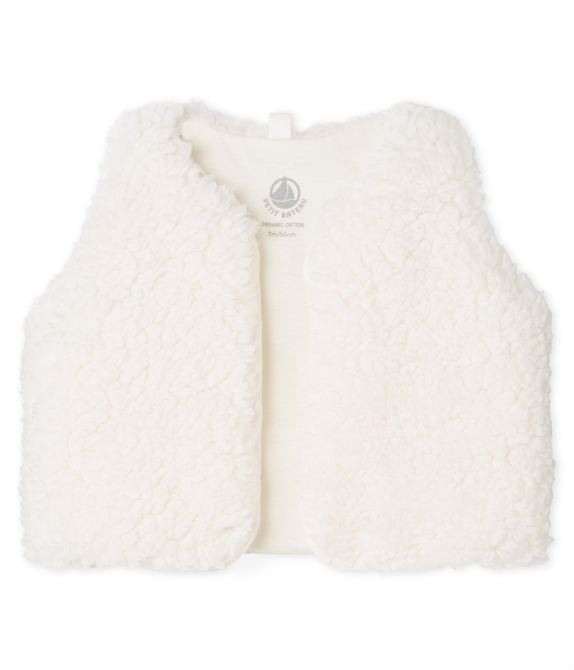 baby girl sherpa vest