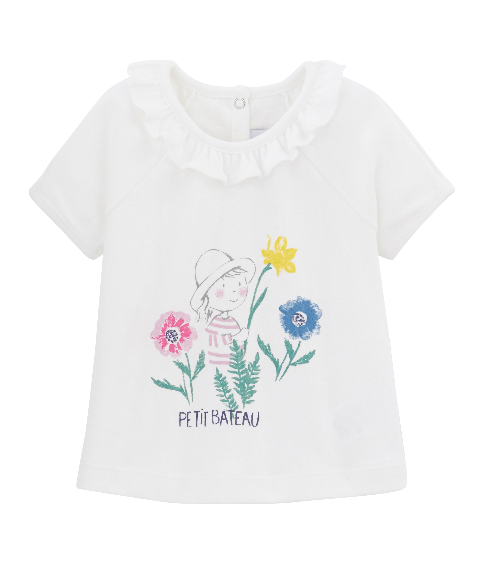 Petit Bateau Baby Girls Blouse