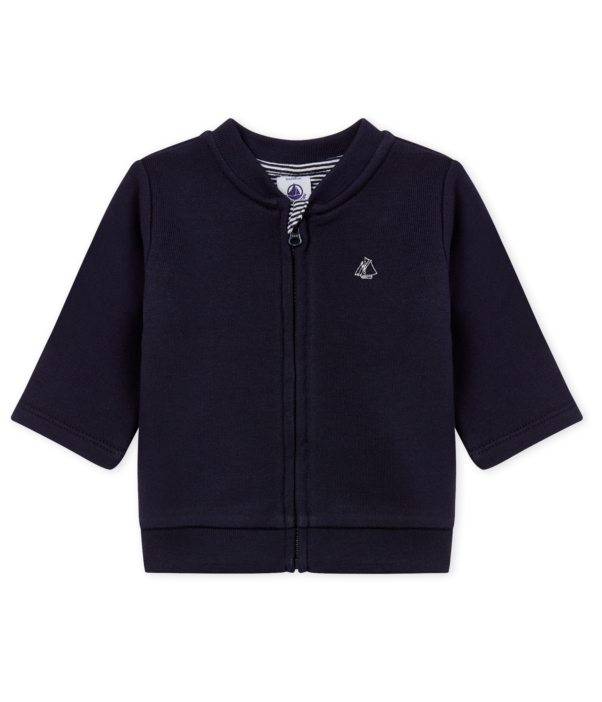Baby boys' zipped Sweatshirt cardigan