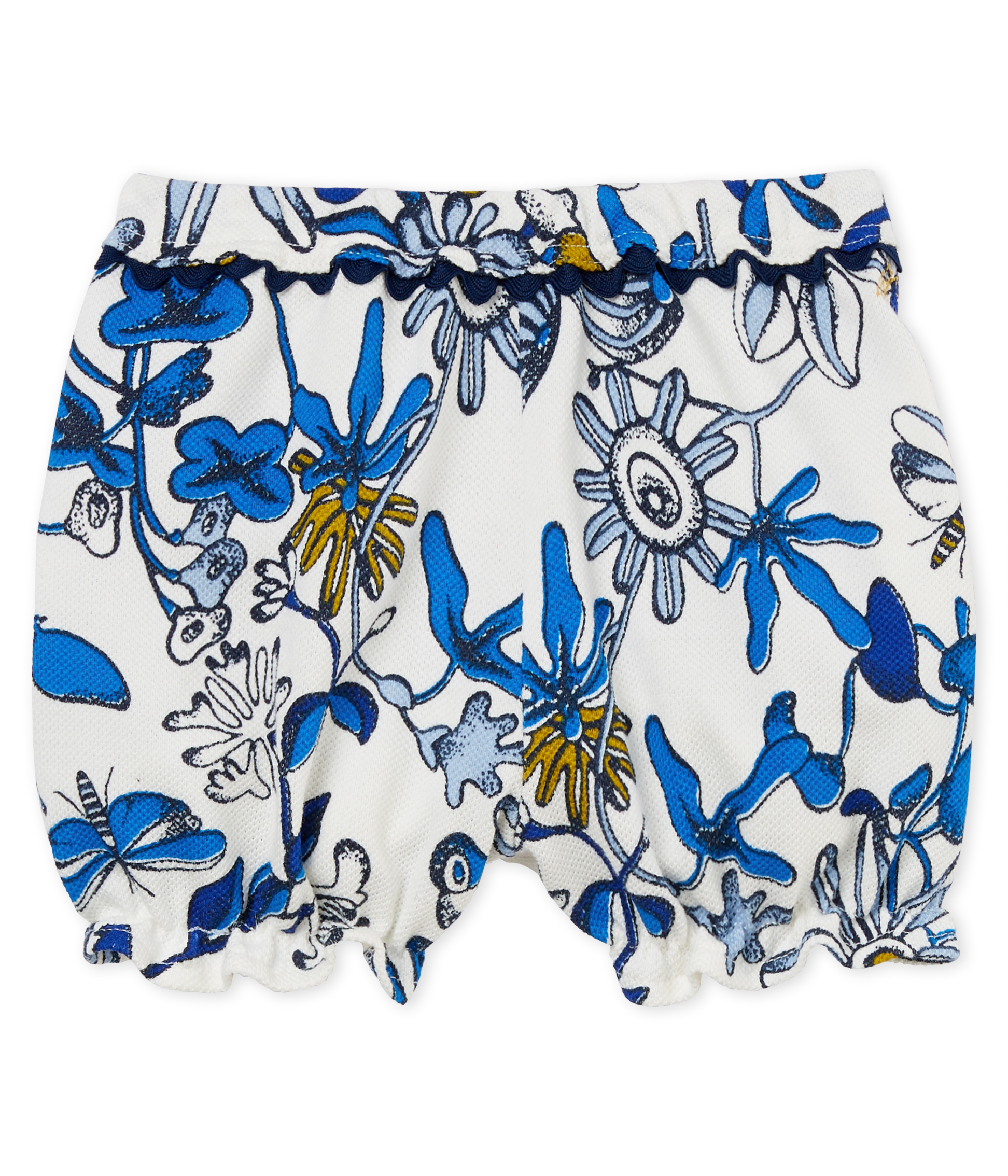 Baby girls' printed knit bloomers