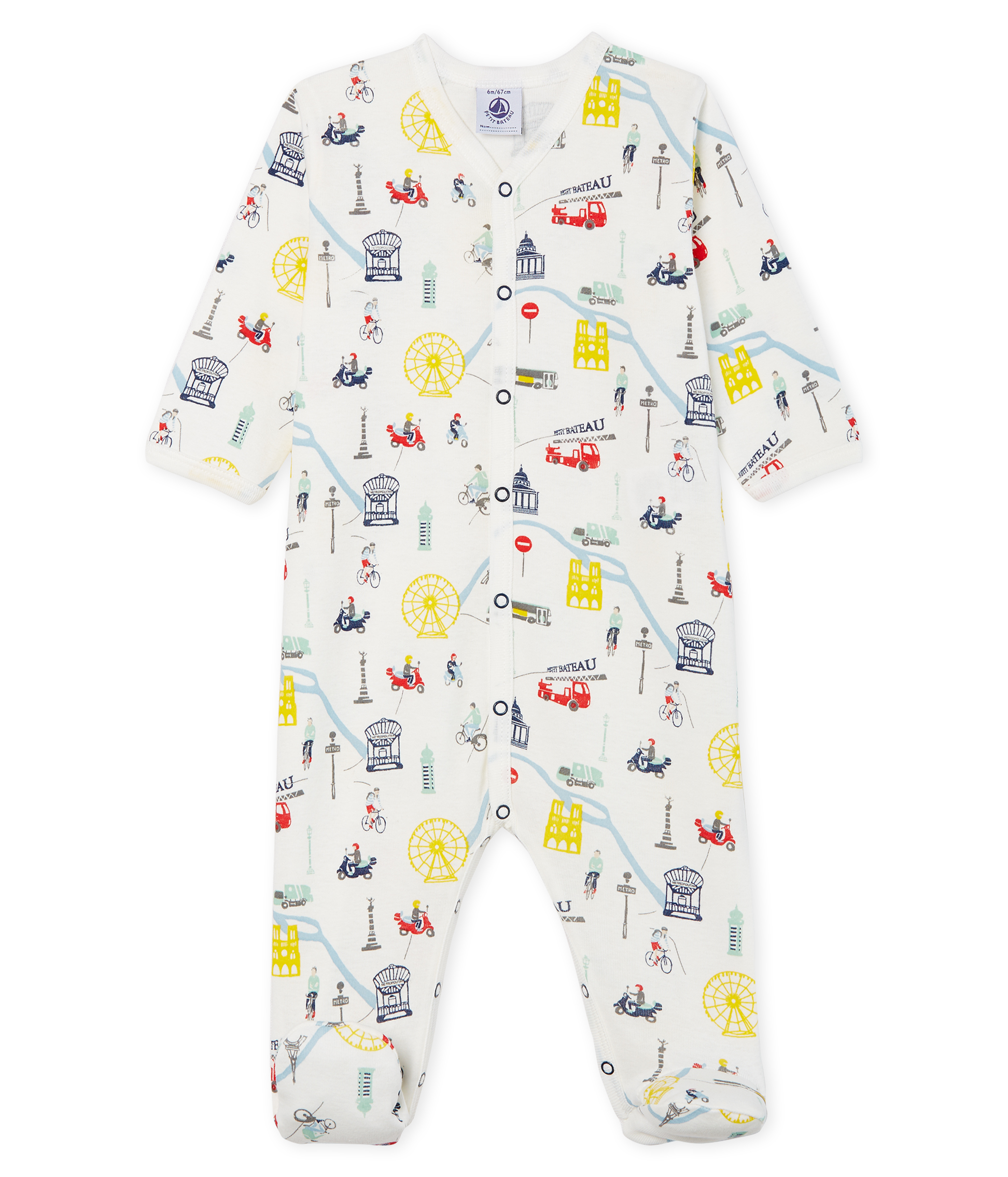 petit bateau sleepsuit