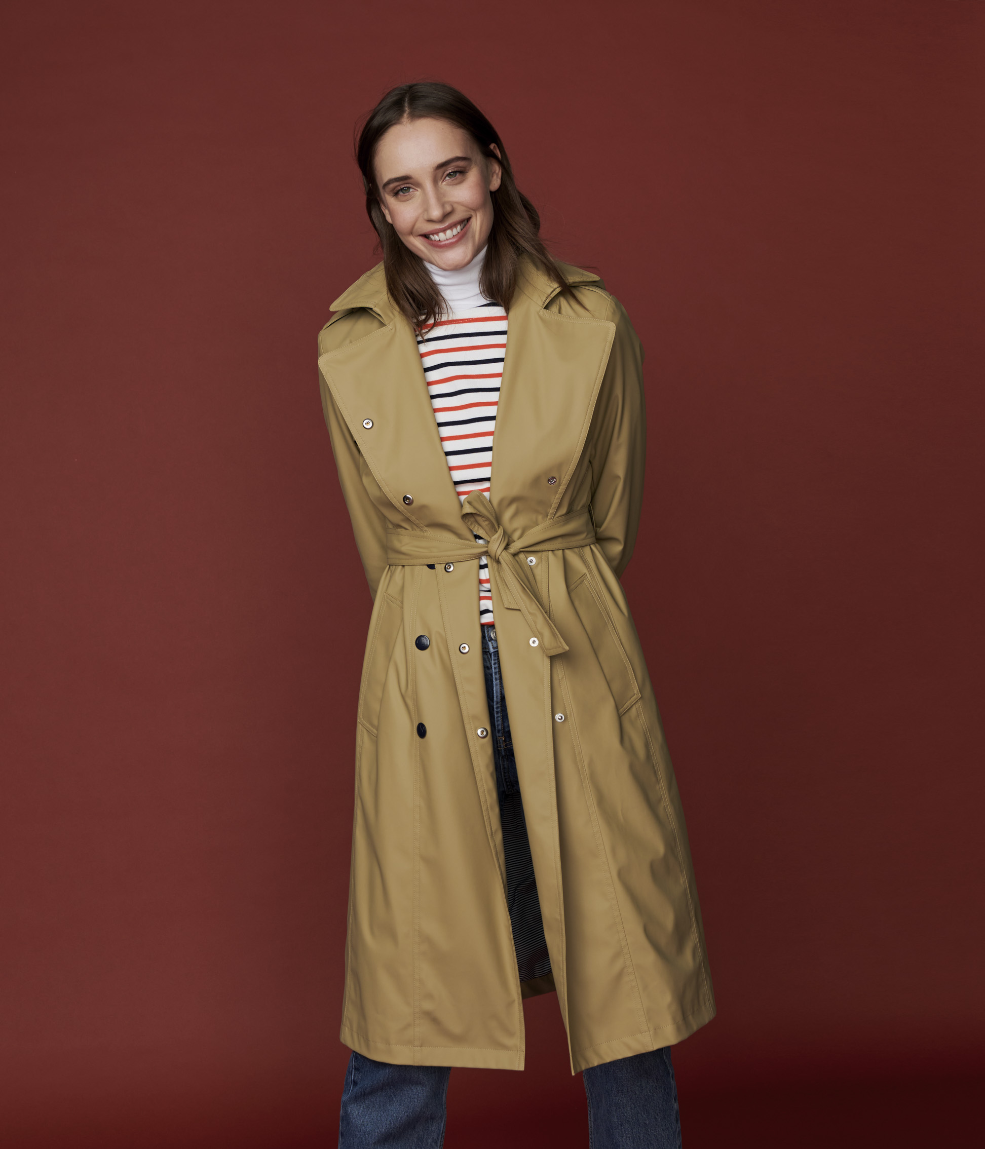 Women's Hooded Trench Coat JERRYCAN 