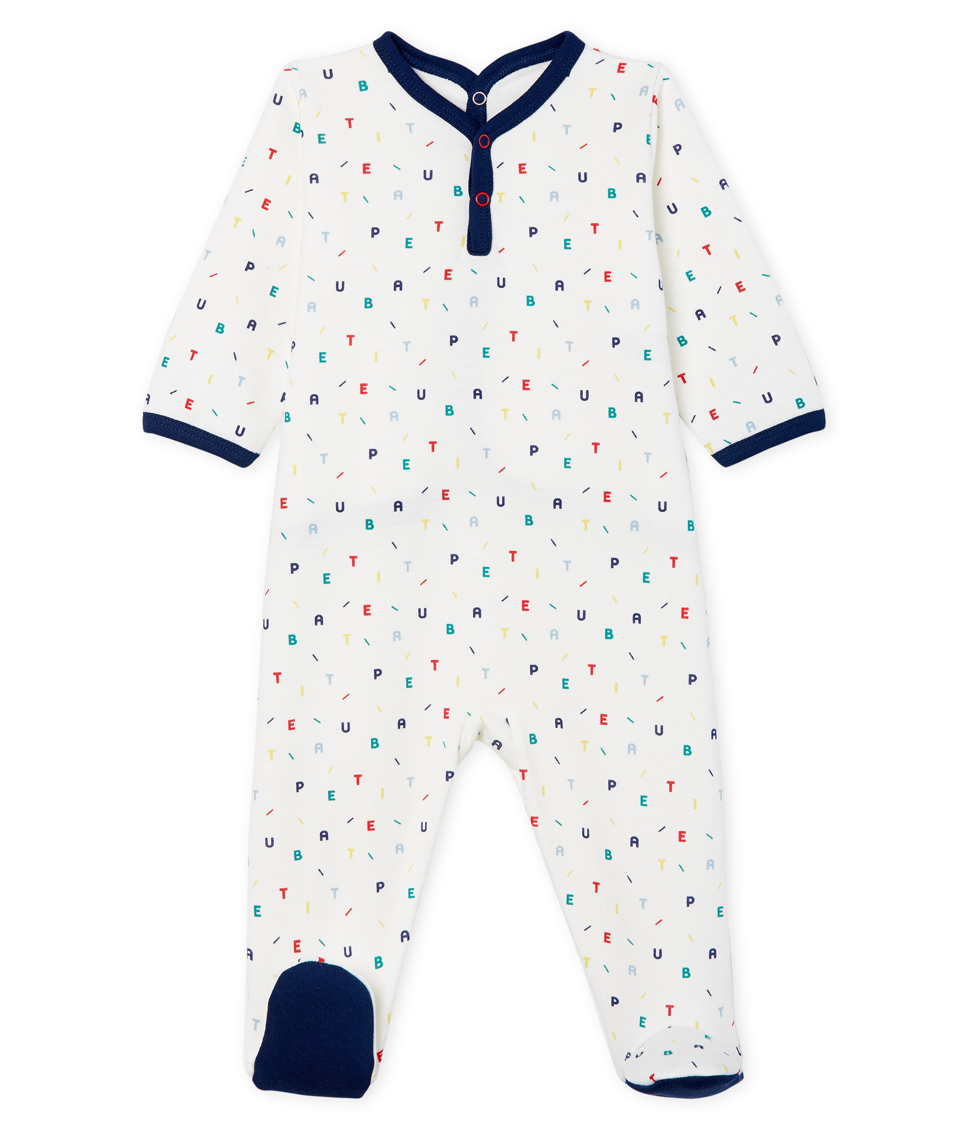 boys fleece sleepsuit
