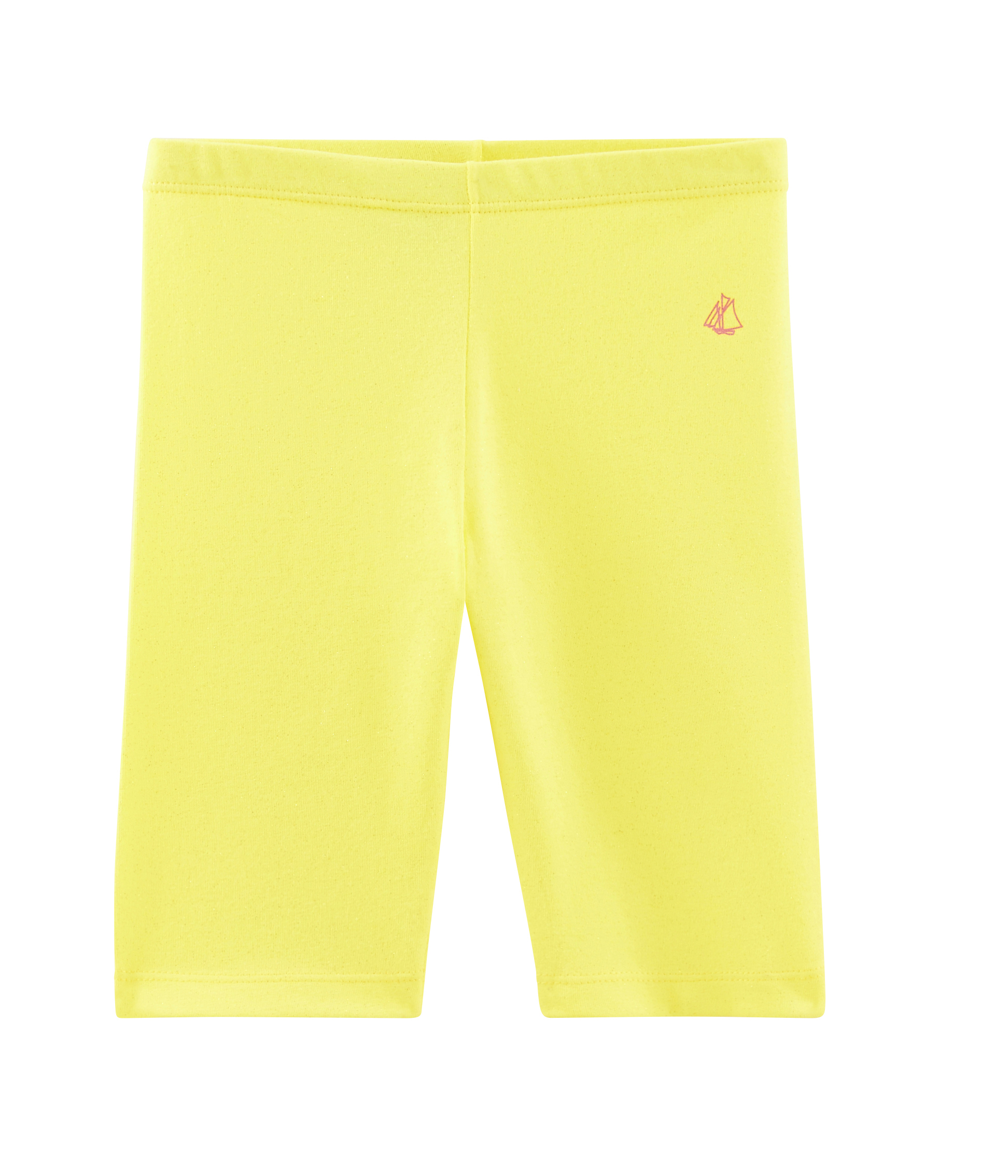 yellow cycling shorts