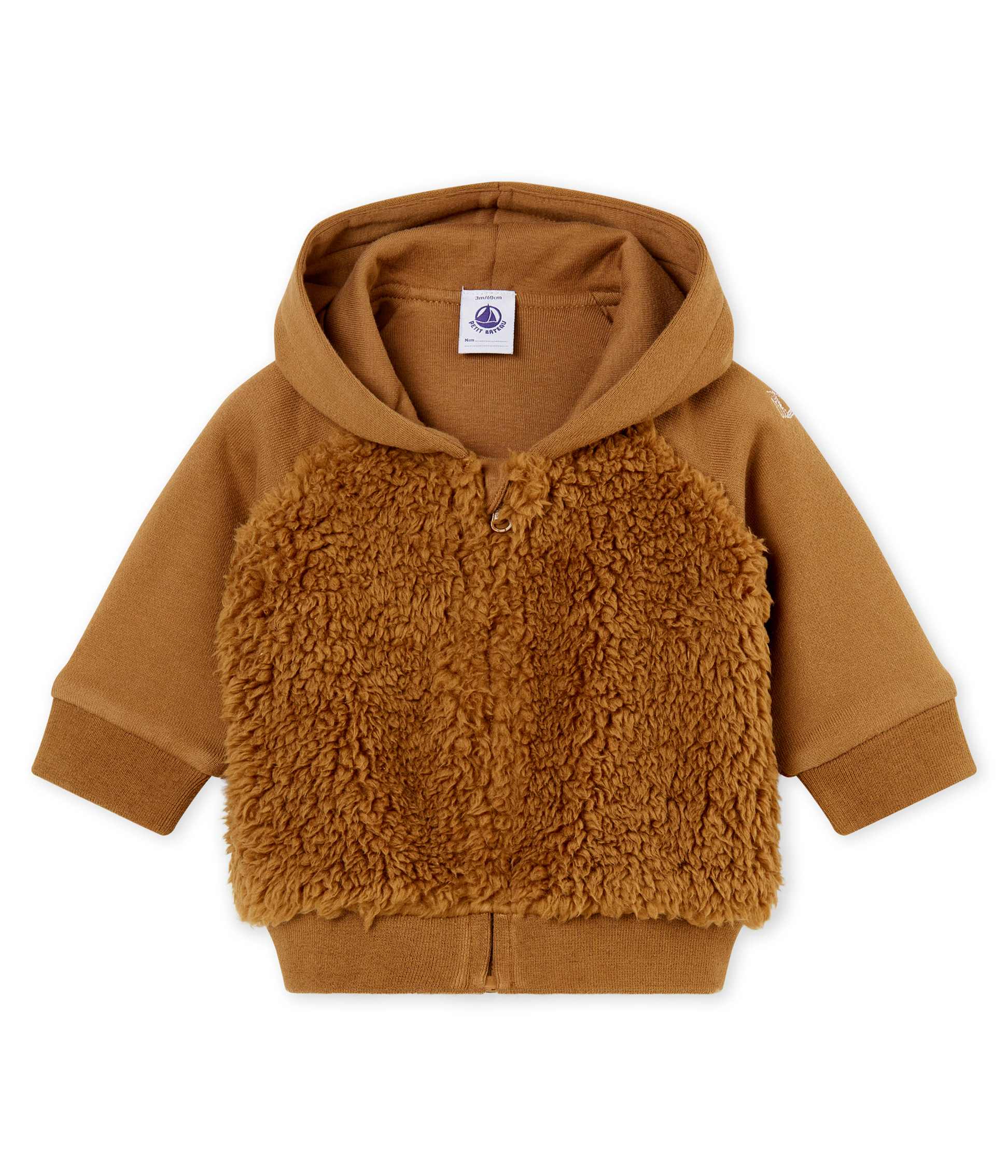 baby boy sherpa jacket