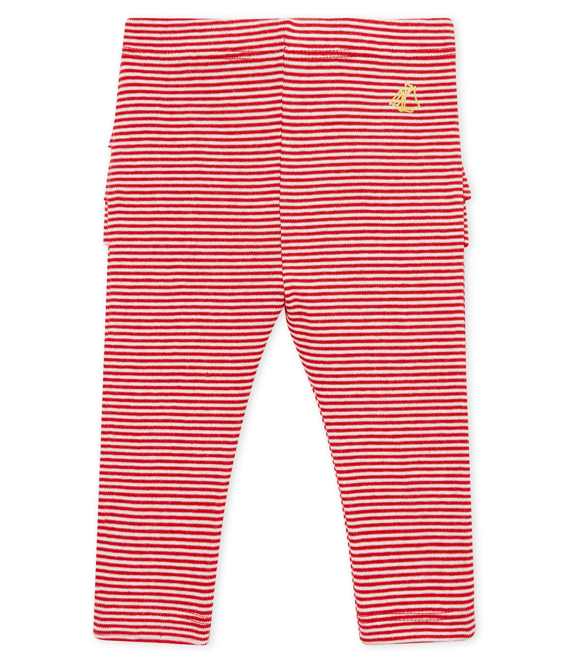 Baby girls' pinstriped leggings
