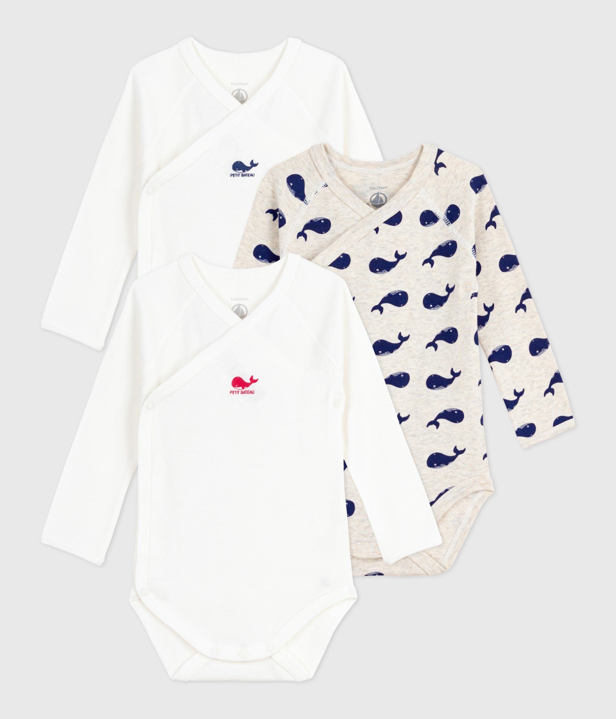 Bodysuits for baby Petit Bateau