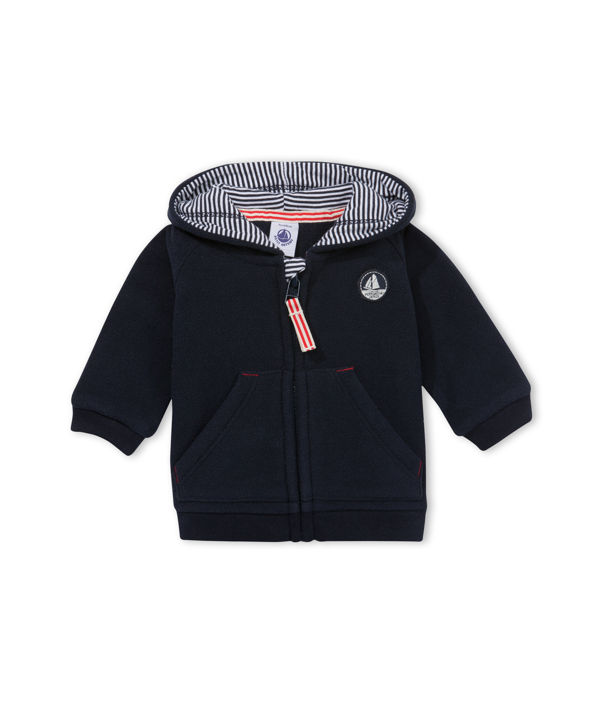 Baby Boys' Zipped Fleece Hoodie
