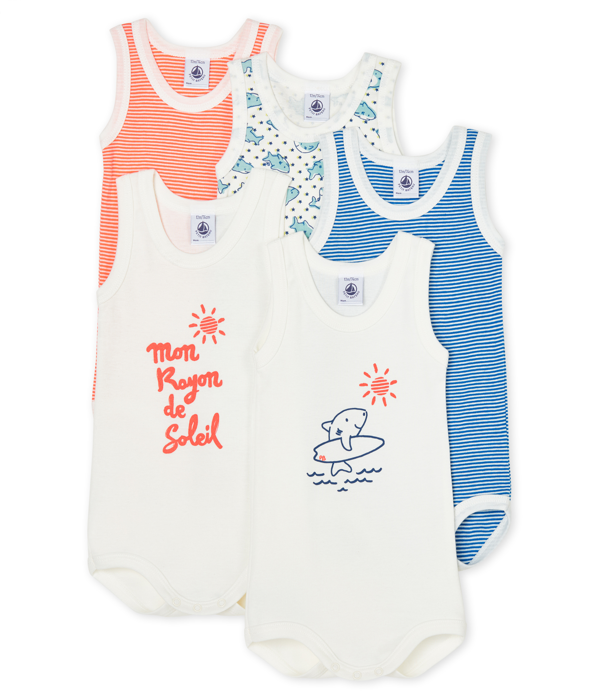 sleeveless onesies for baby boy