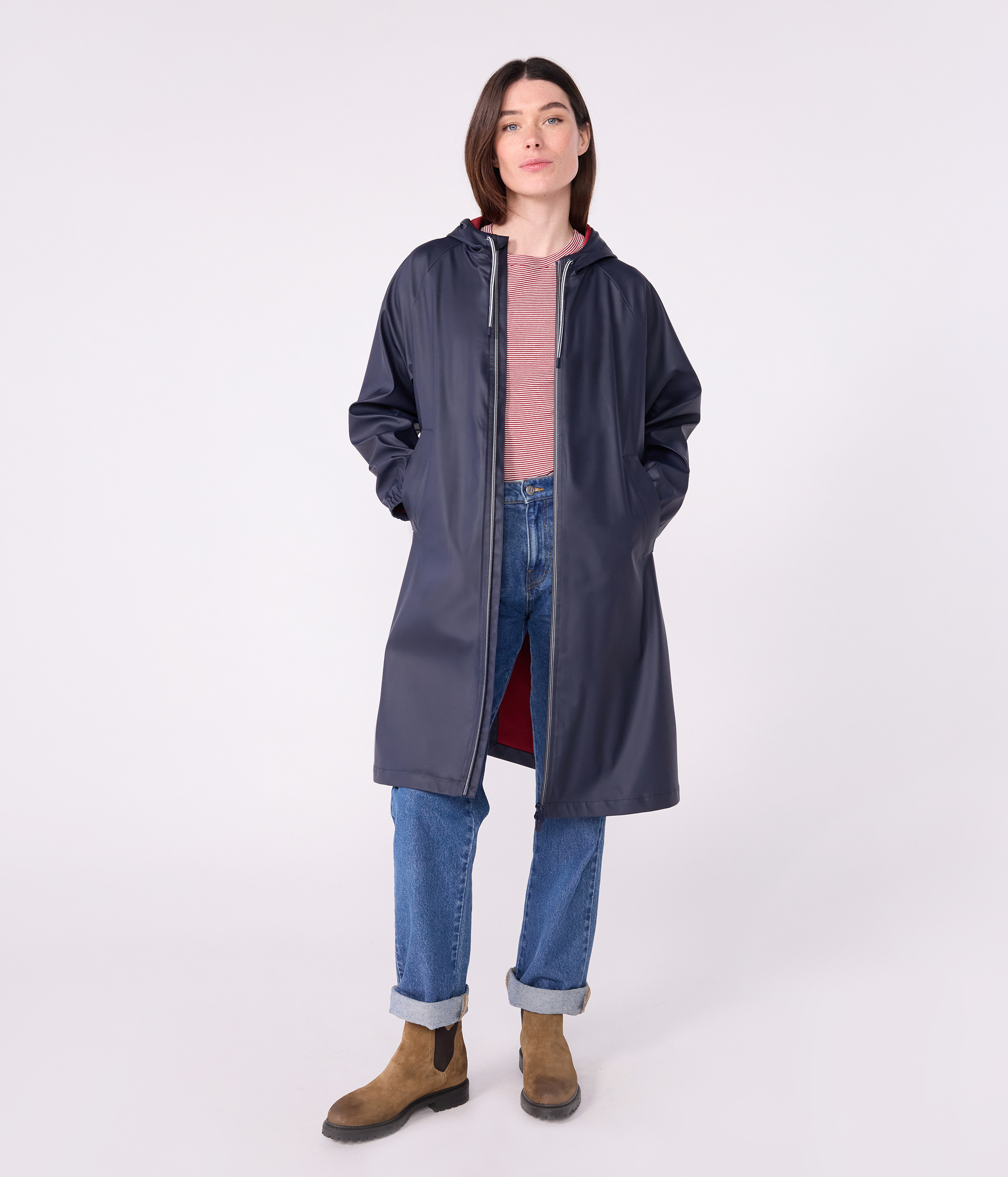 Women's raincoats, jackets, coats and windbreakers Petit Bateau