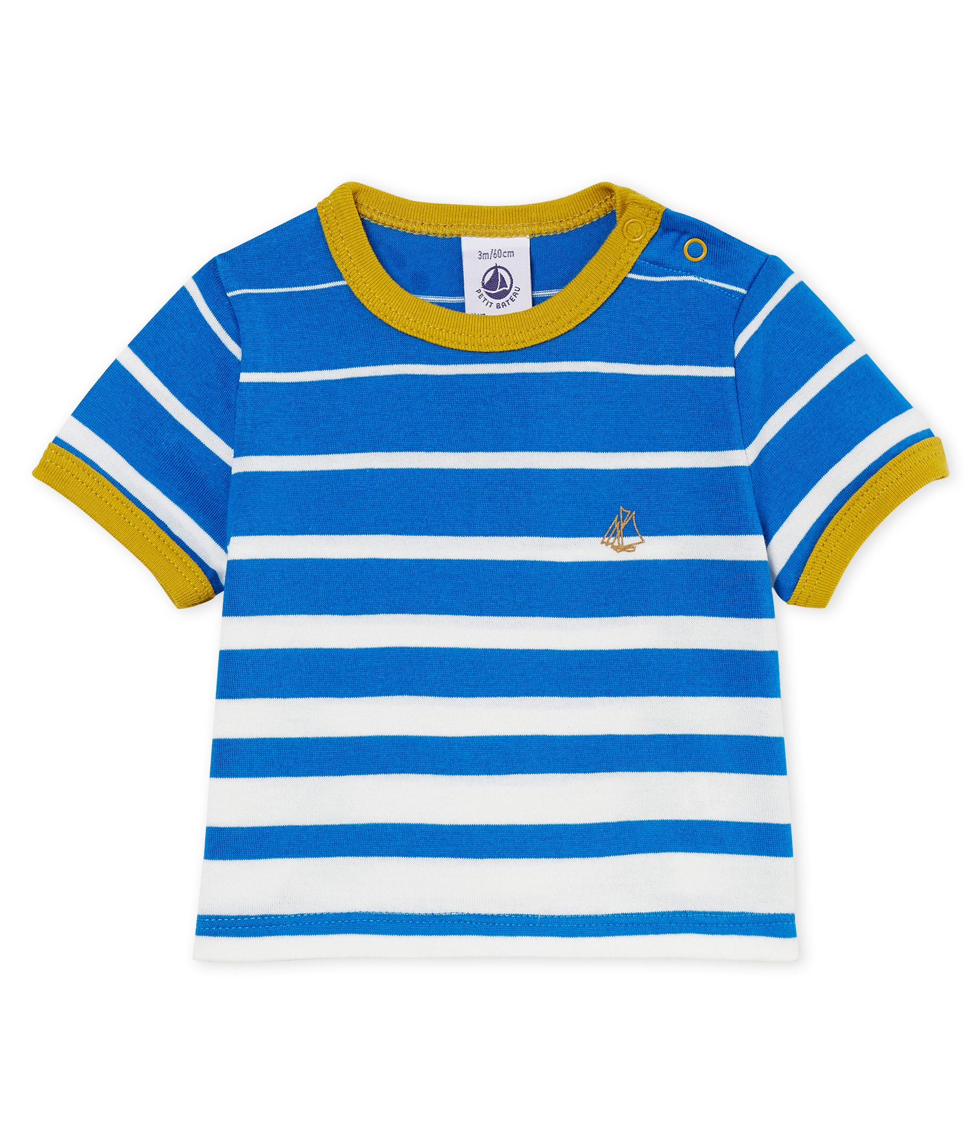 Baby boys' striped t-shirt