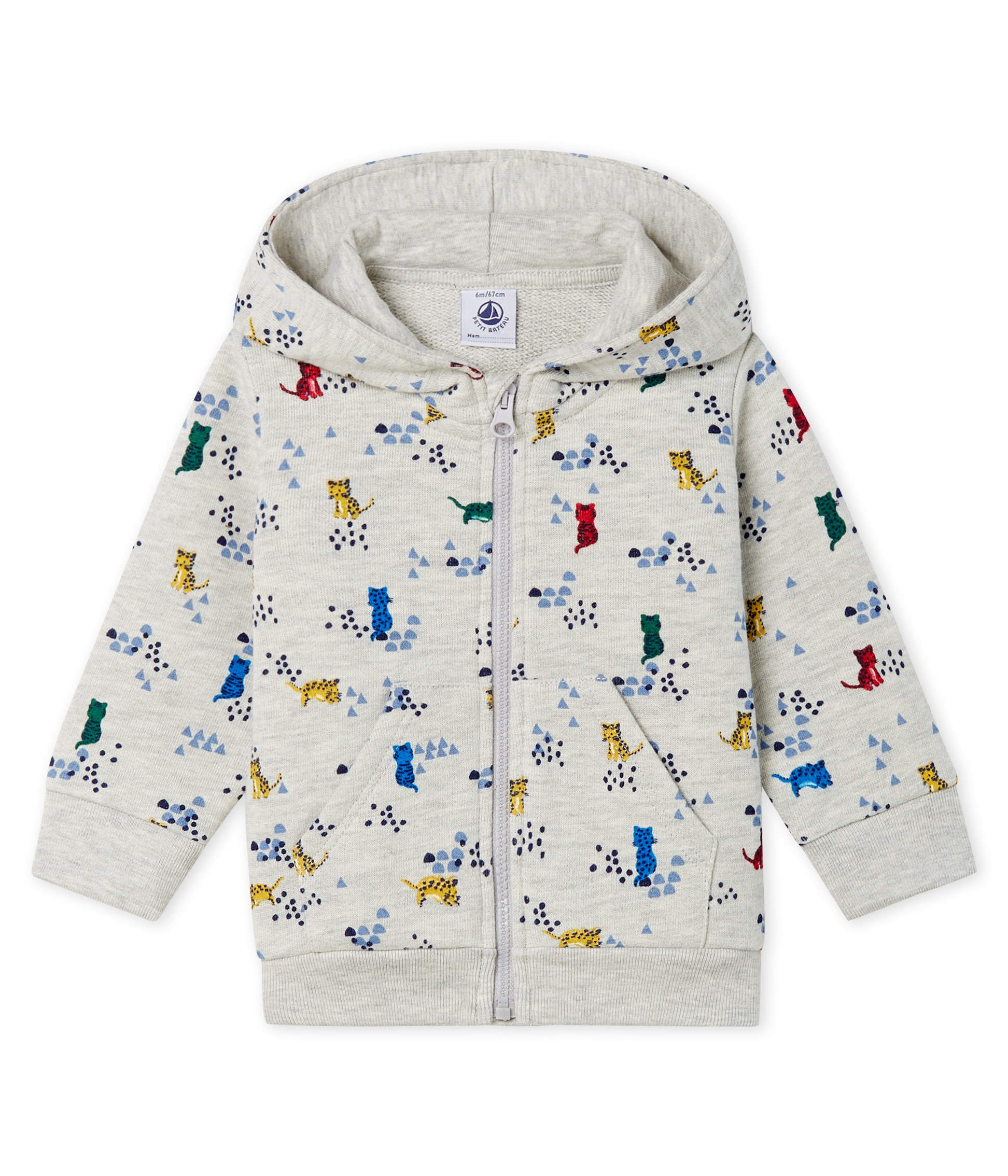 Baby Boys' Printed Fleece Hoody