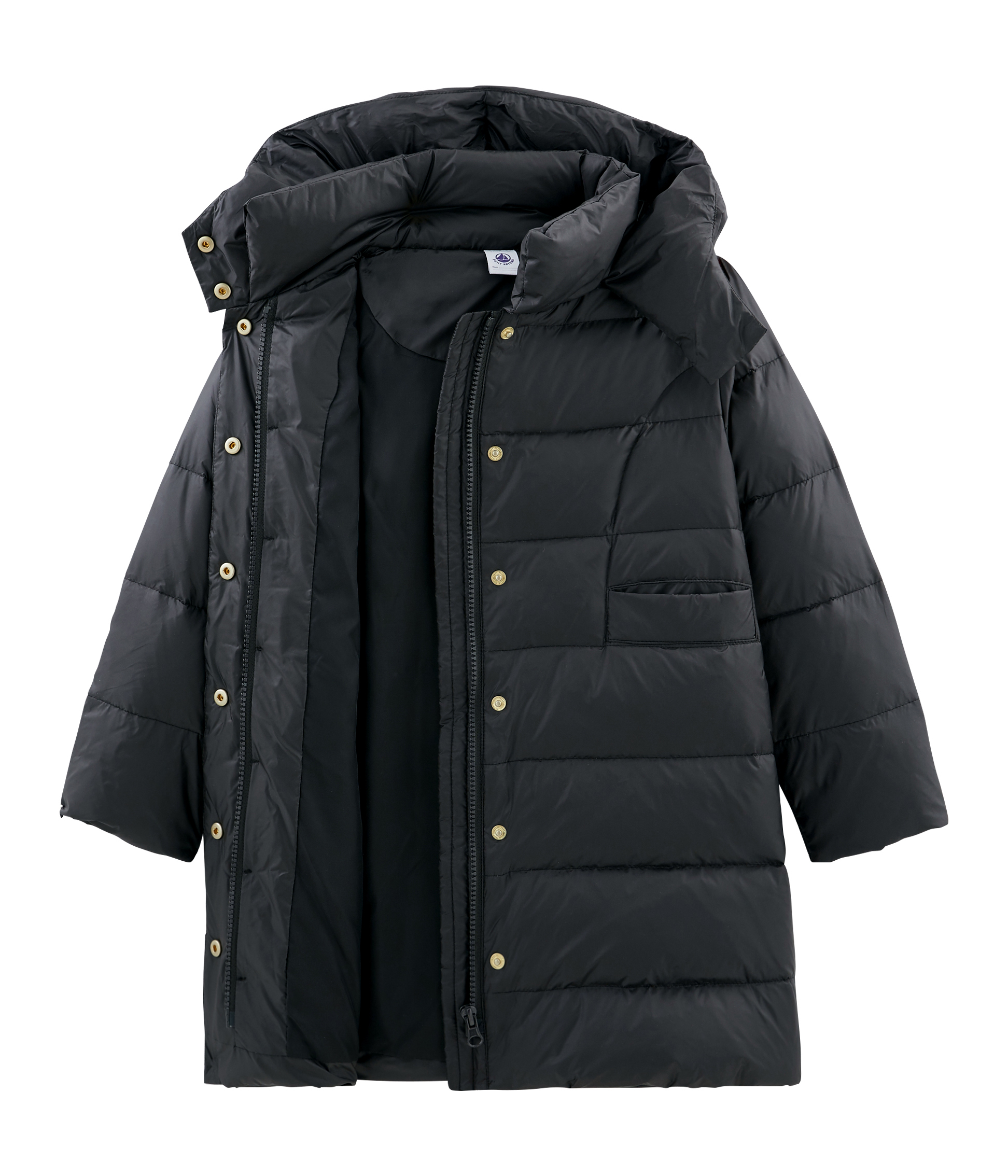 Girls Feather and Down Coat CAPECOD Petit Bateau